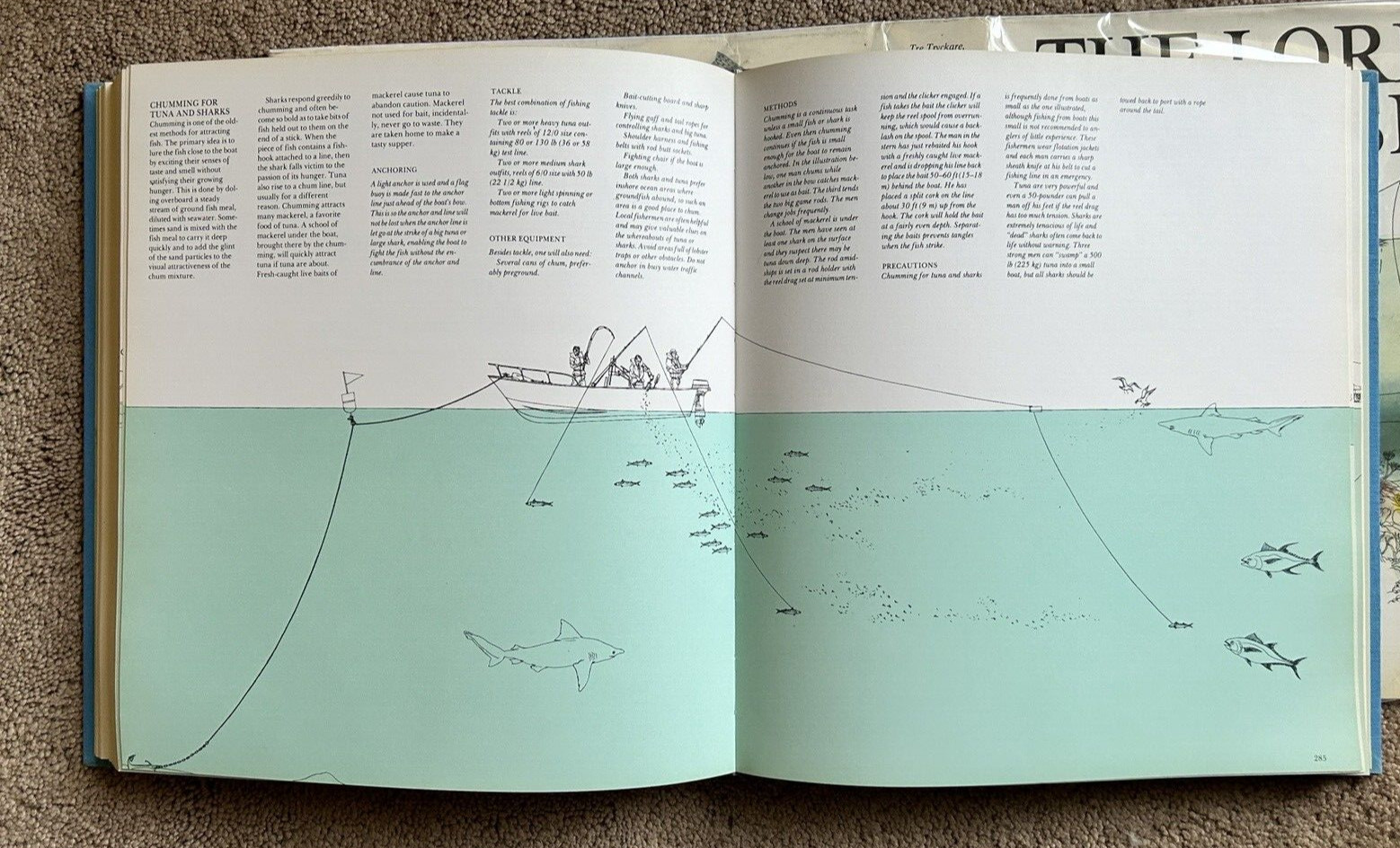 The Lore Of Sportfishing Tre Tryckare, E. Cagner ( 1976 : HC/DJ)
