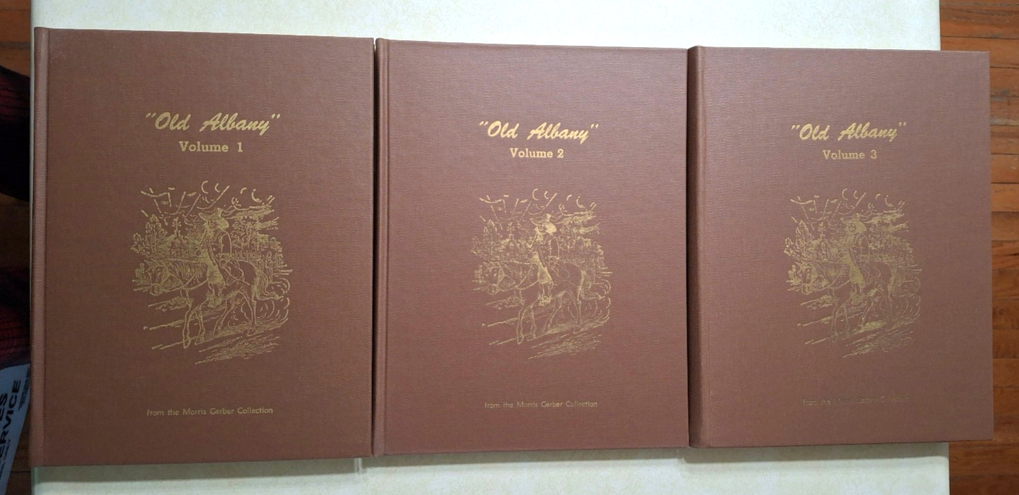 Old Albany Morris Gerber Collection Volume 1 2 3 Set Vintage NY History Photos