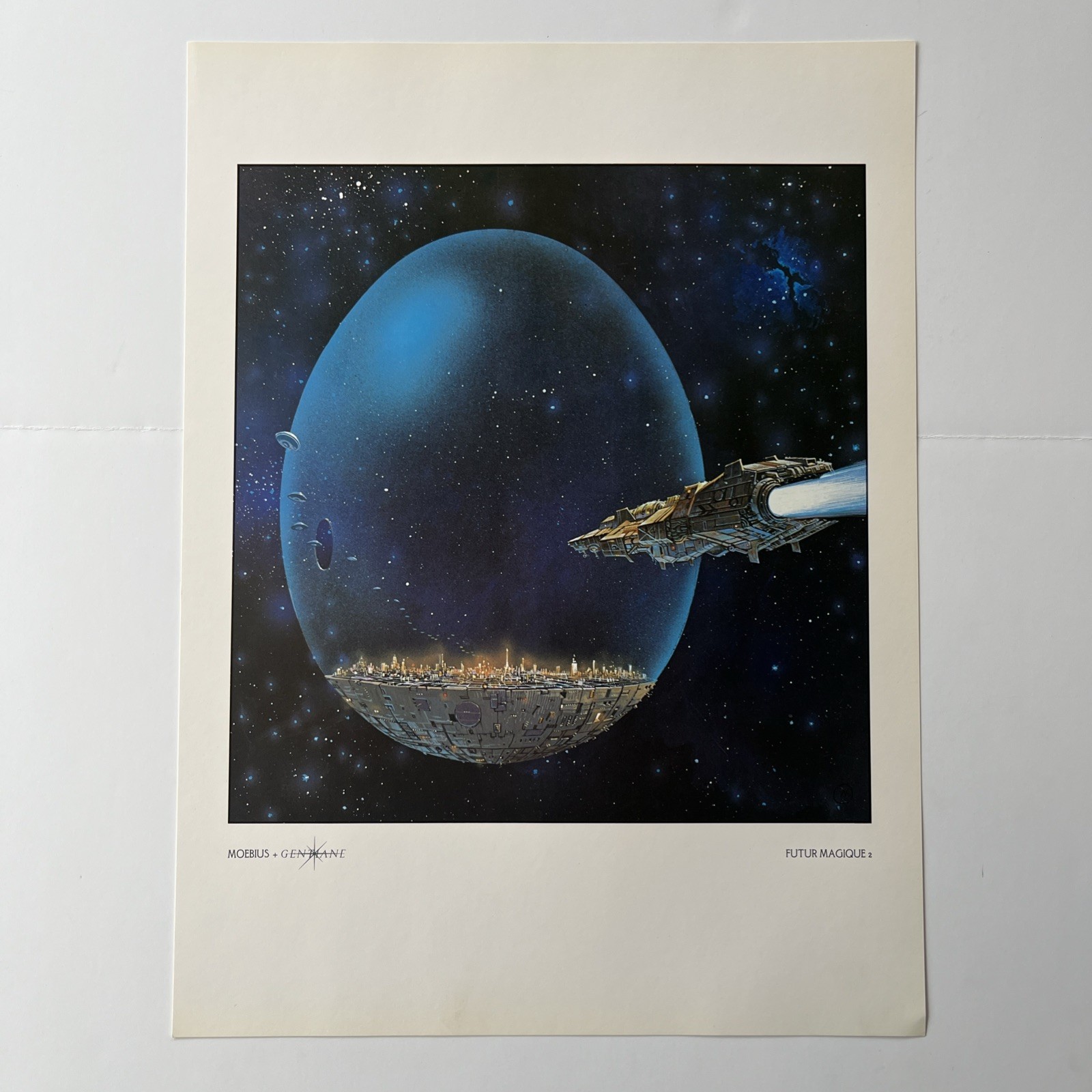 Moebius Futurs Magiques Portfolio. SIGNED LIMITED EDITION
