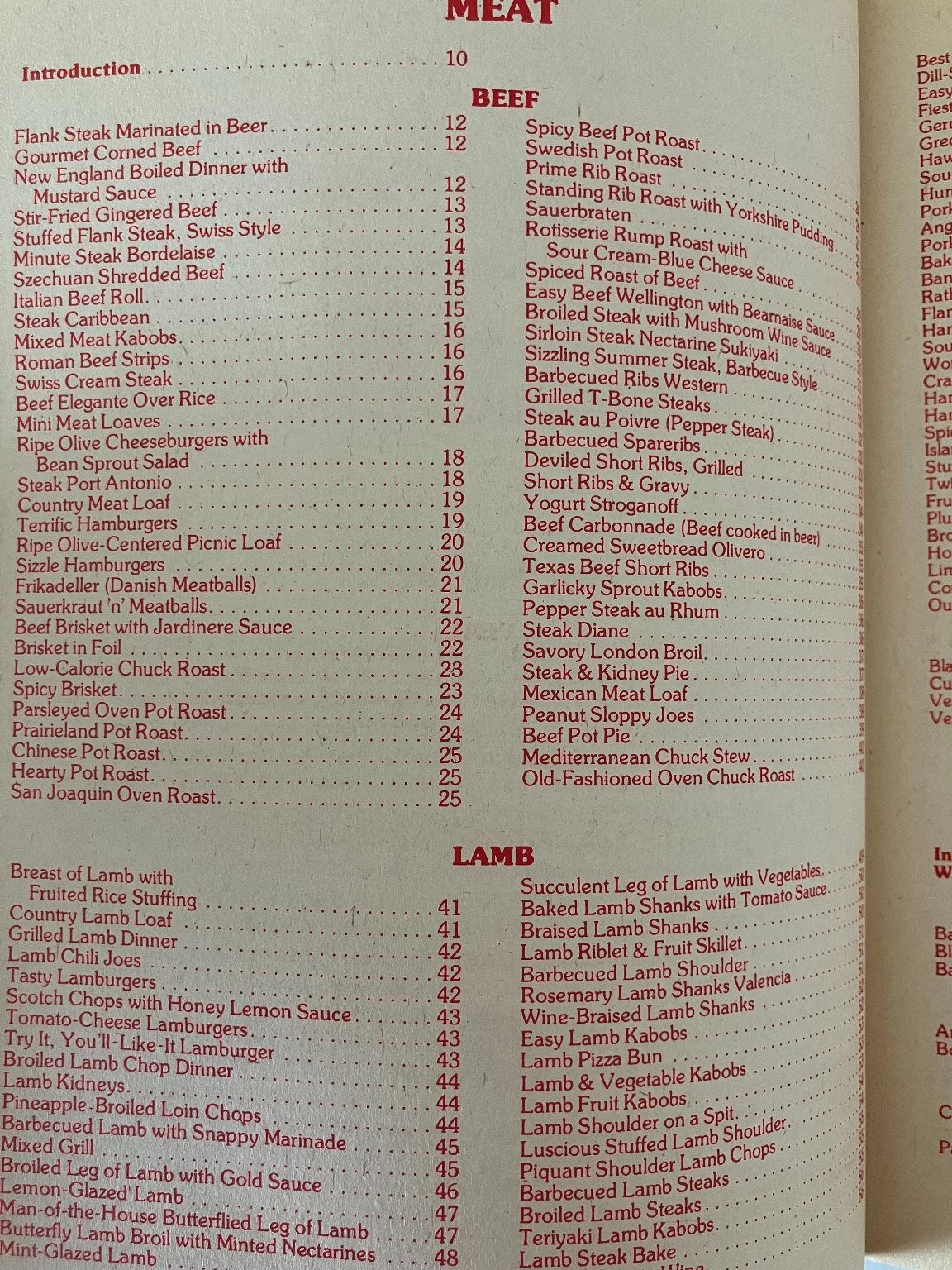 The Complete Main Course Cookbook Johna Blinn 1987 Speedy Gourmet Library