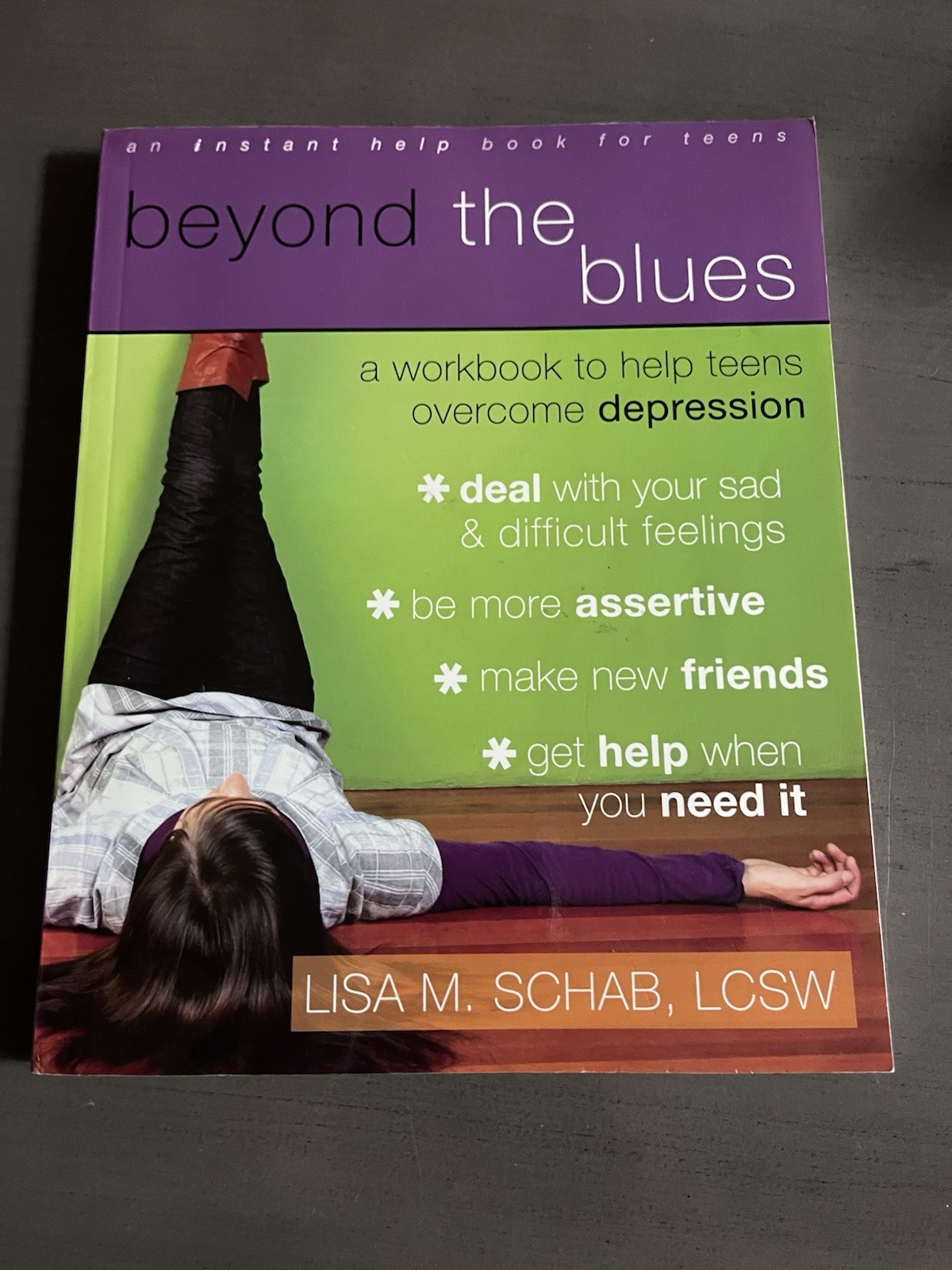 Beyond the Blues by Lisa M. Schab, Paperback Workbook for Teens on Depression