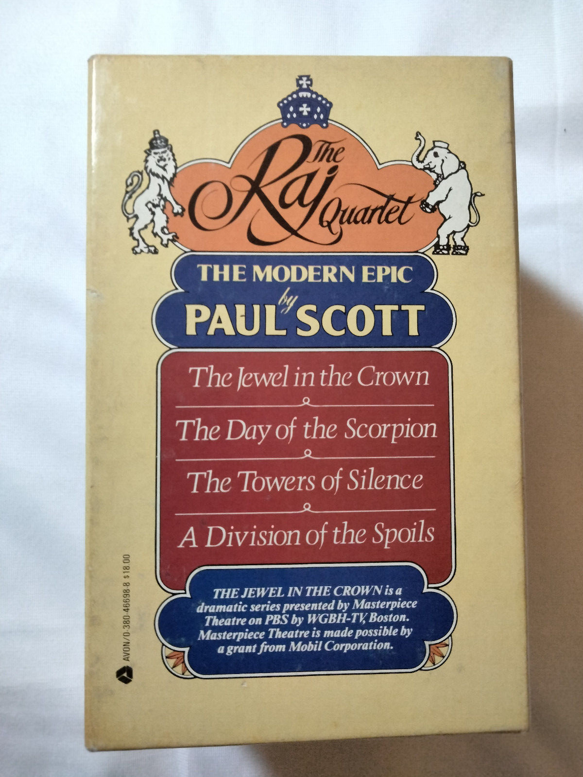The Raj Quartet by Paul Scott 1979 Boxset