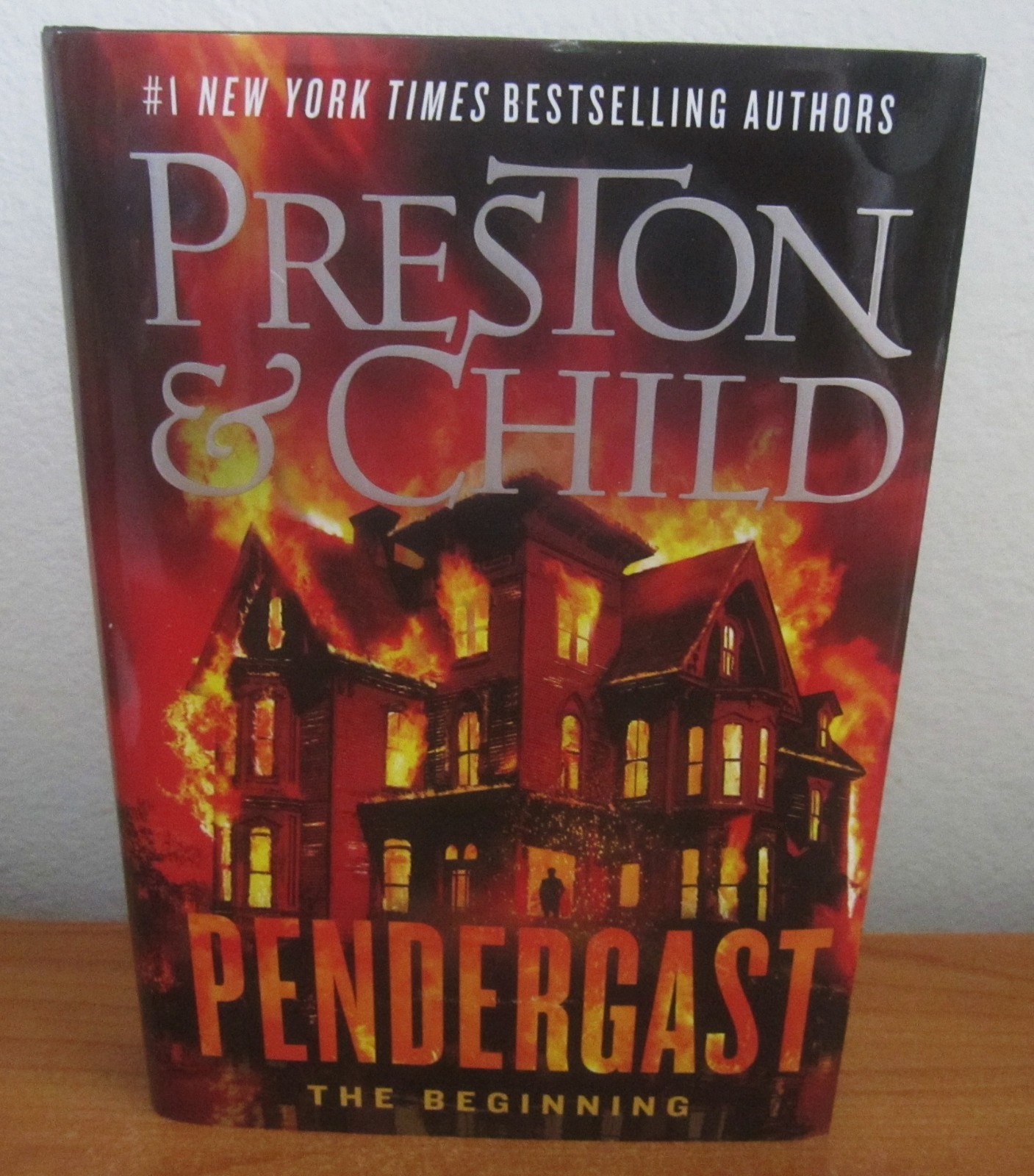 PRESTON & CHILD THE BEGINNING AGENT PENDERGAST SERIES HC BOOK NICE!