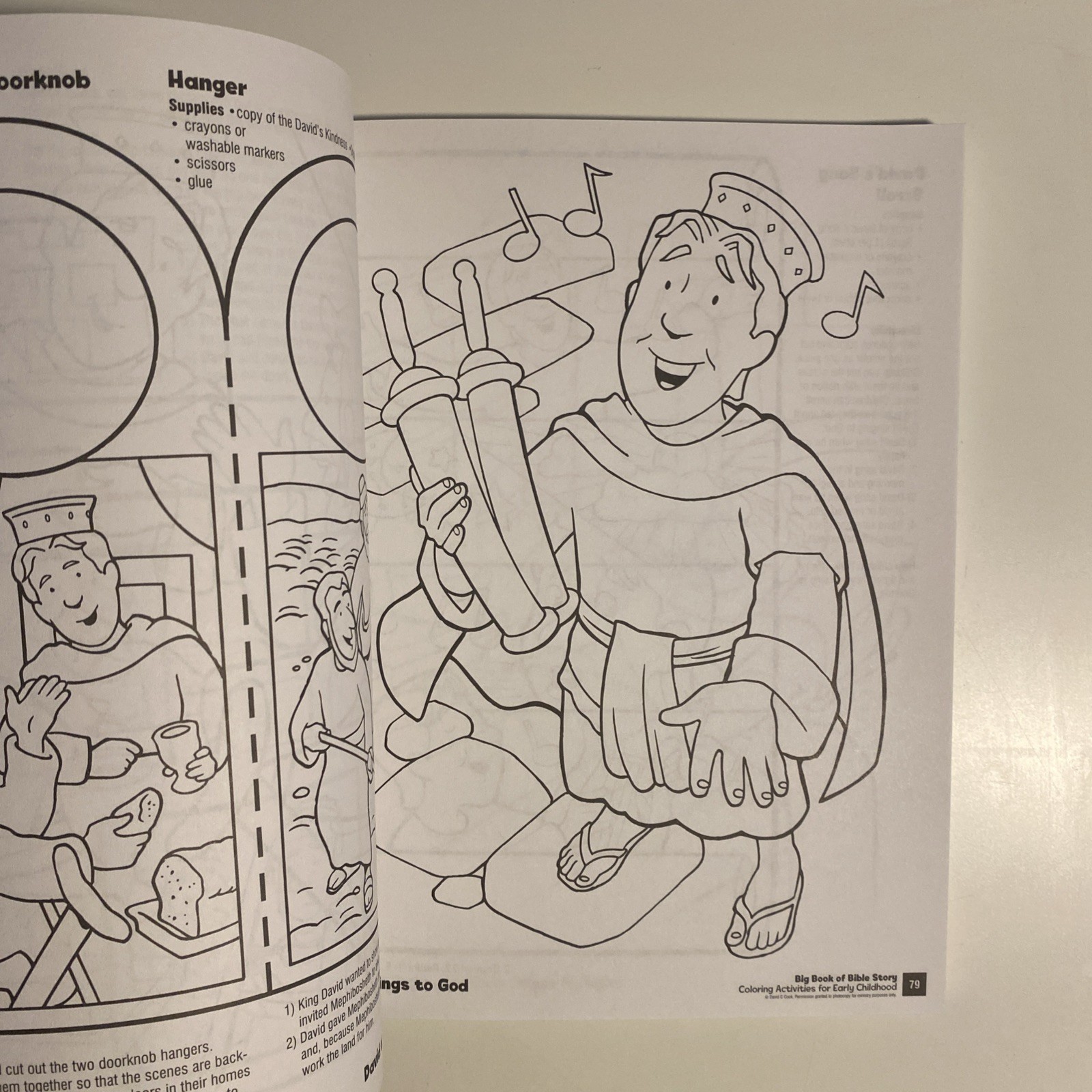 Big Book of Bible Story Coloring Activities for Early Childhood – paperback …