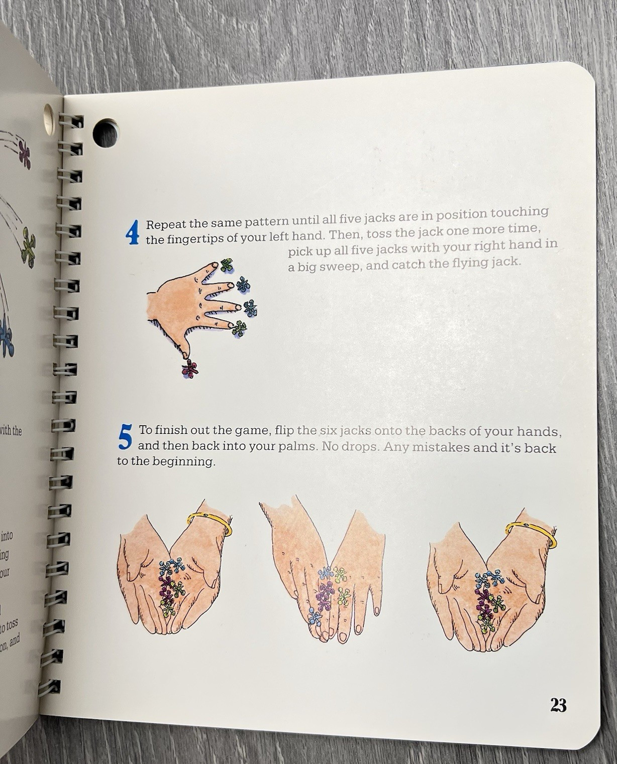 The Klutz Book of Jacks – 1988 Spiral Bound