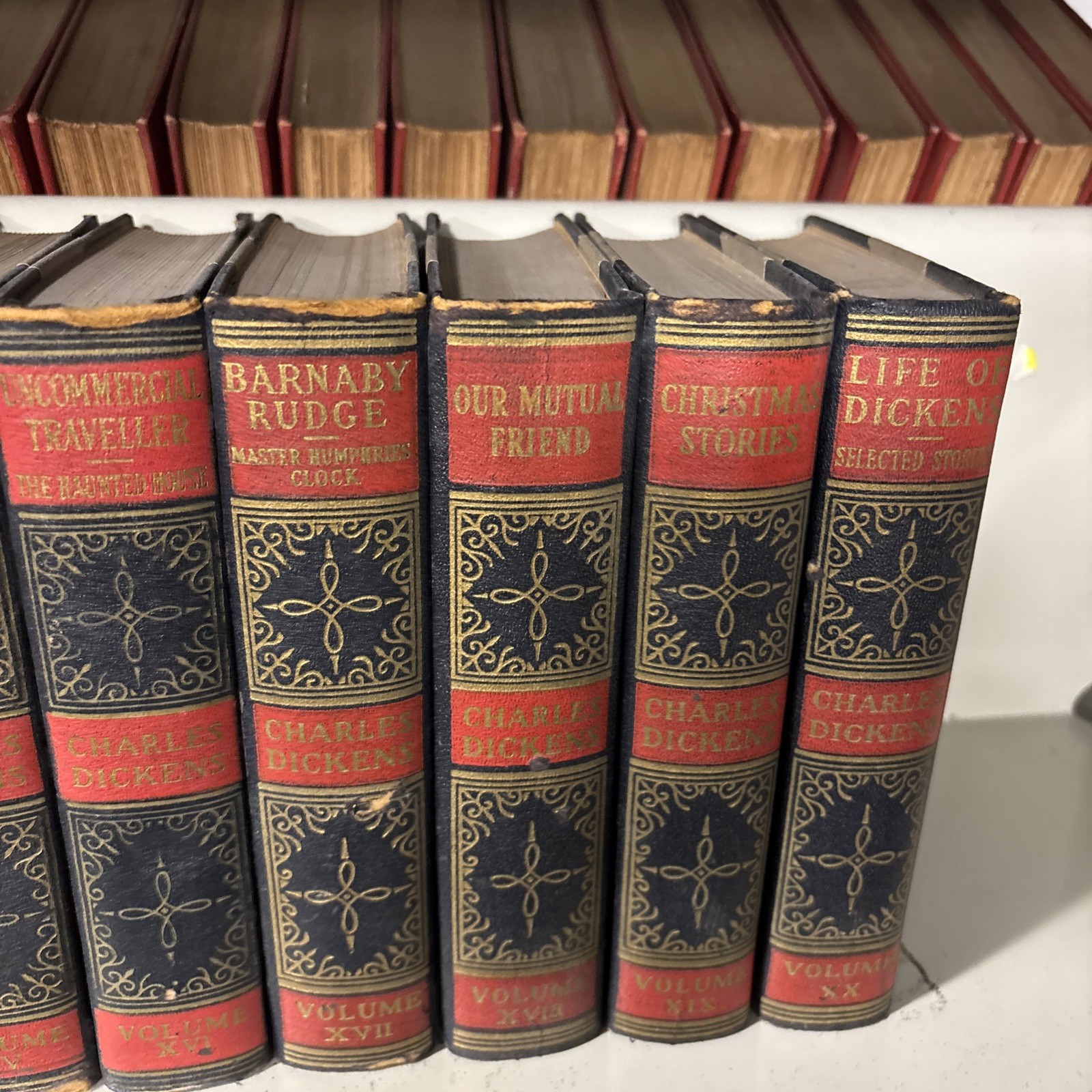 The Works Of Charles Dickens Complete 20 Volume Set Cleartype Edition 1936?