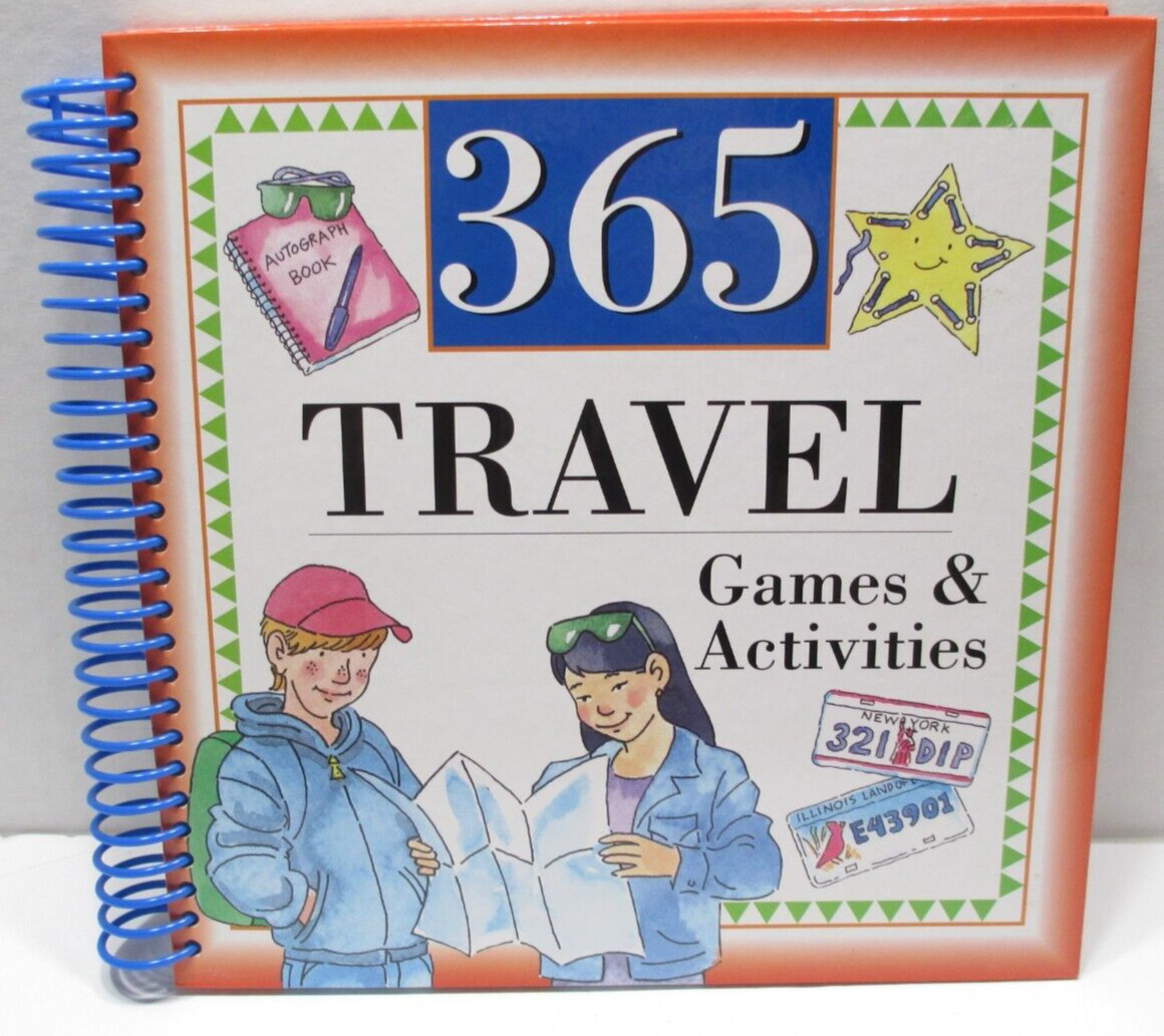365 Travel Games and Activities – Stan and Shea Zukowski – HC Spiral Bound