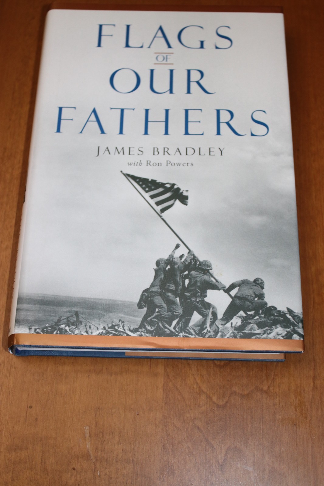 Flags of Our Fathers by James Bradley, 2000, signed & inscribed, DJ, never read