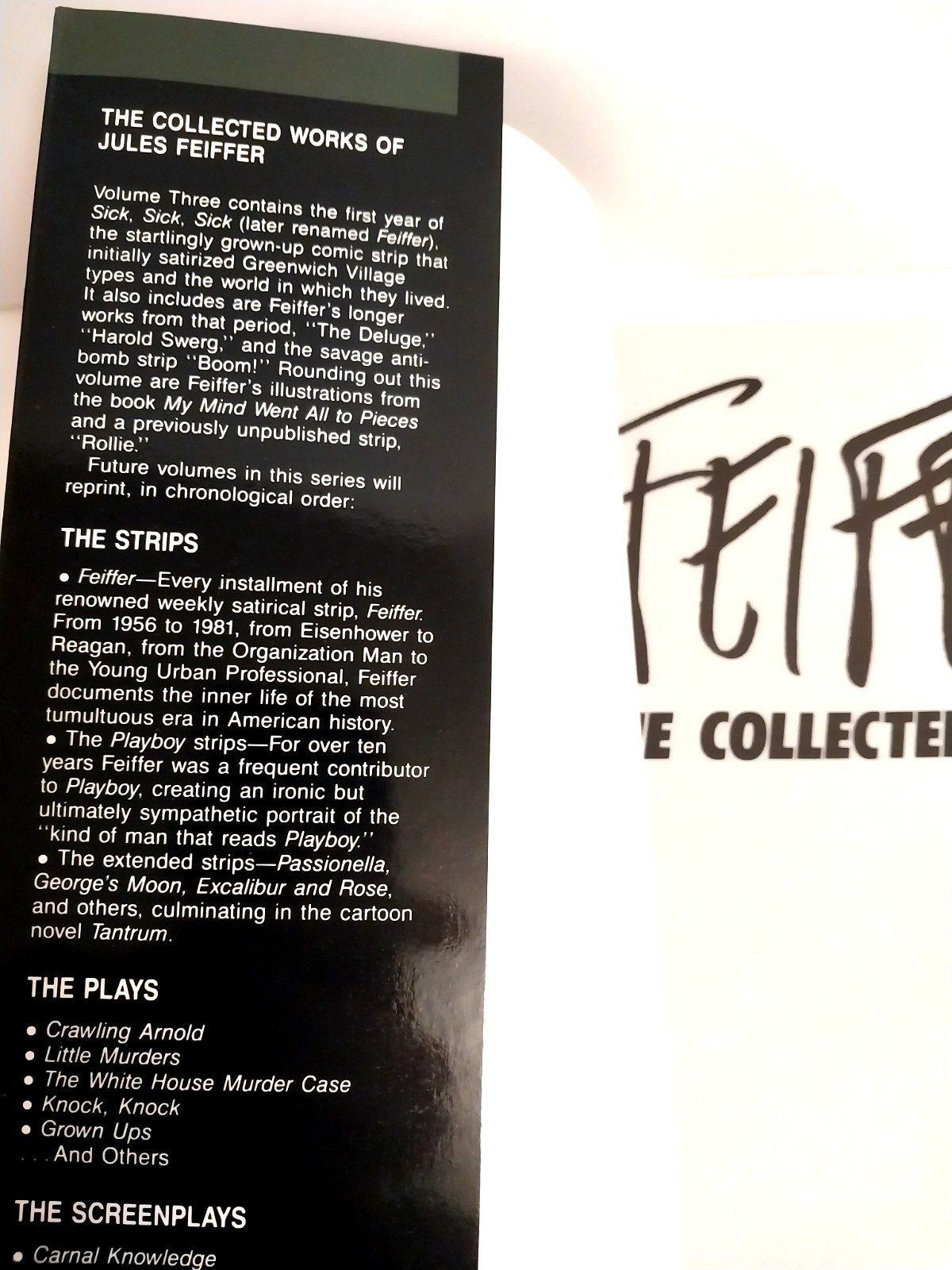 Feiffer: The Collected Works, Volume Three “Sick, Sick. Sick”