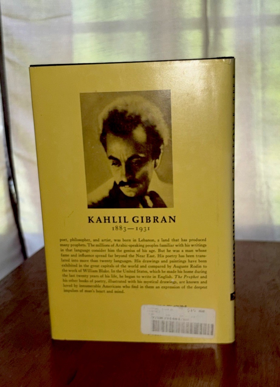 The Prophet (A Borzoi Book) – Hardcover By Kahlil Gibran – GOOD