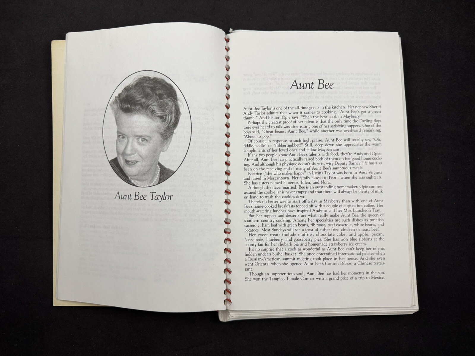 Aunt Bee’s Mayberry Cookbook by Ken Beck & Jim Clark (1991)