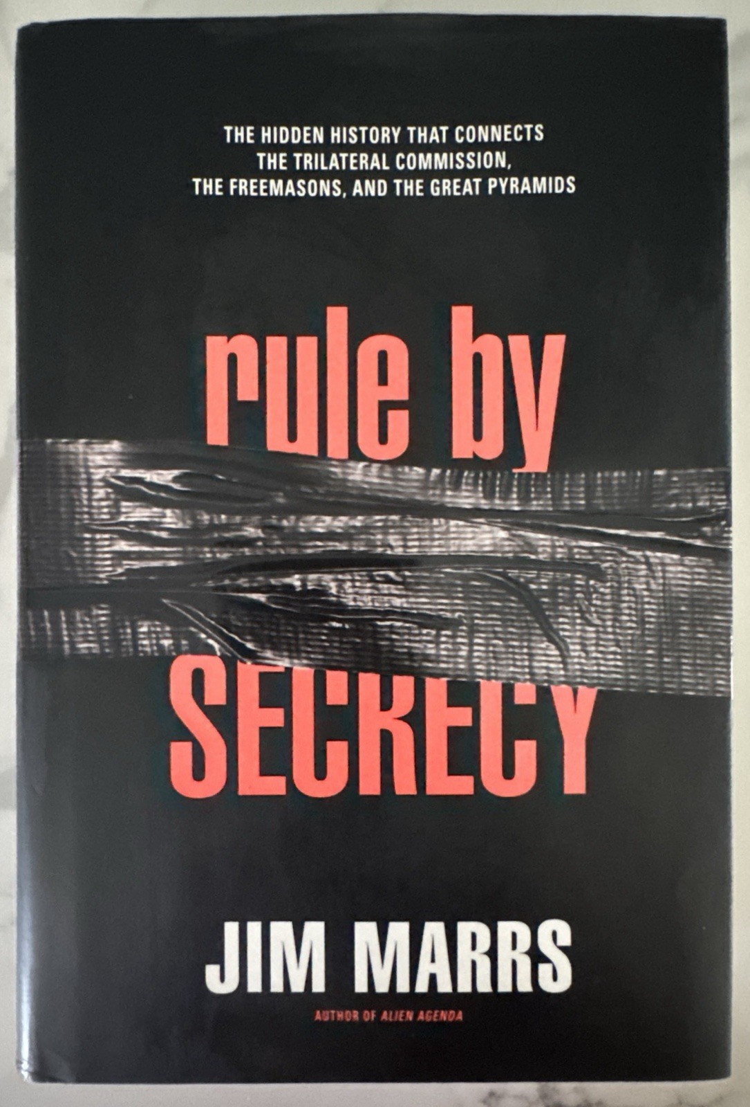 Rule by Secrecy by Jim Marrs (SIGNED, HC, 1st Edition, 1st Printing, 2000)