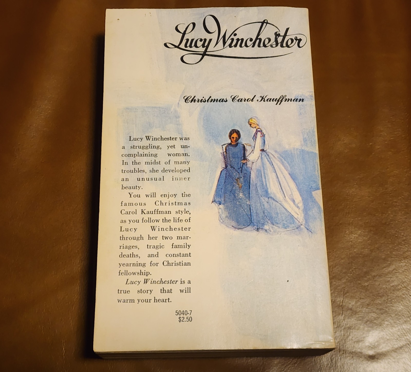 Lucy Winchester Christmas Carol Kauffman 1974 Moody Press Paperback