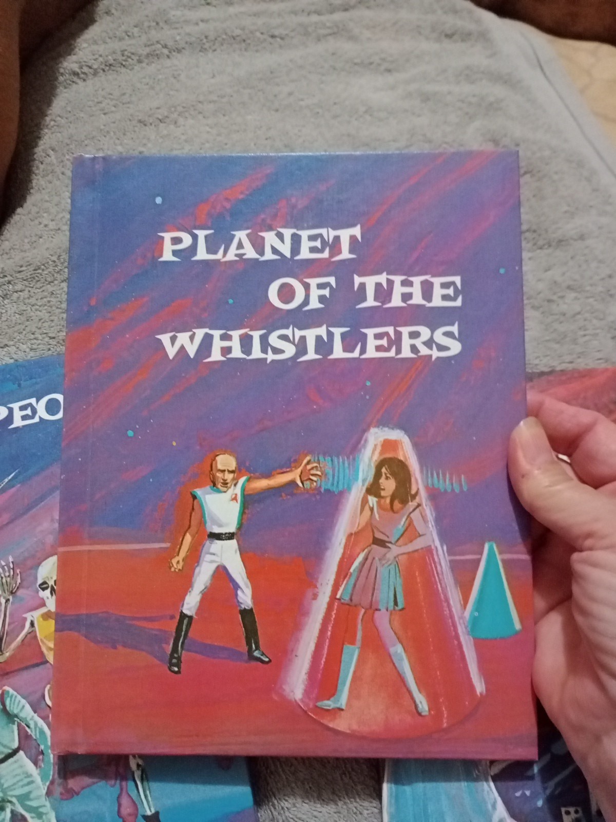 Space Science Fiction Series Ice Men Of Rime, Bone People, Planet Of The Whistl