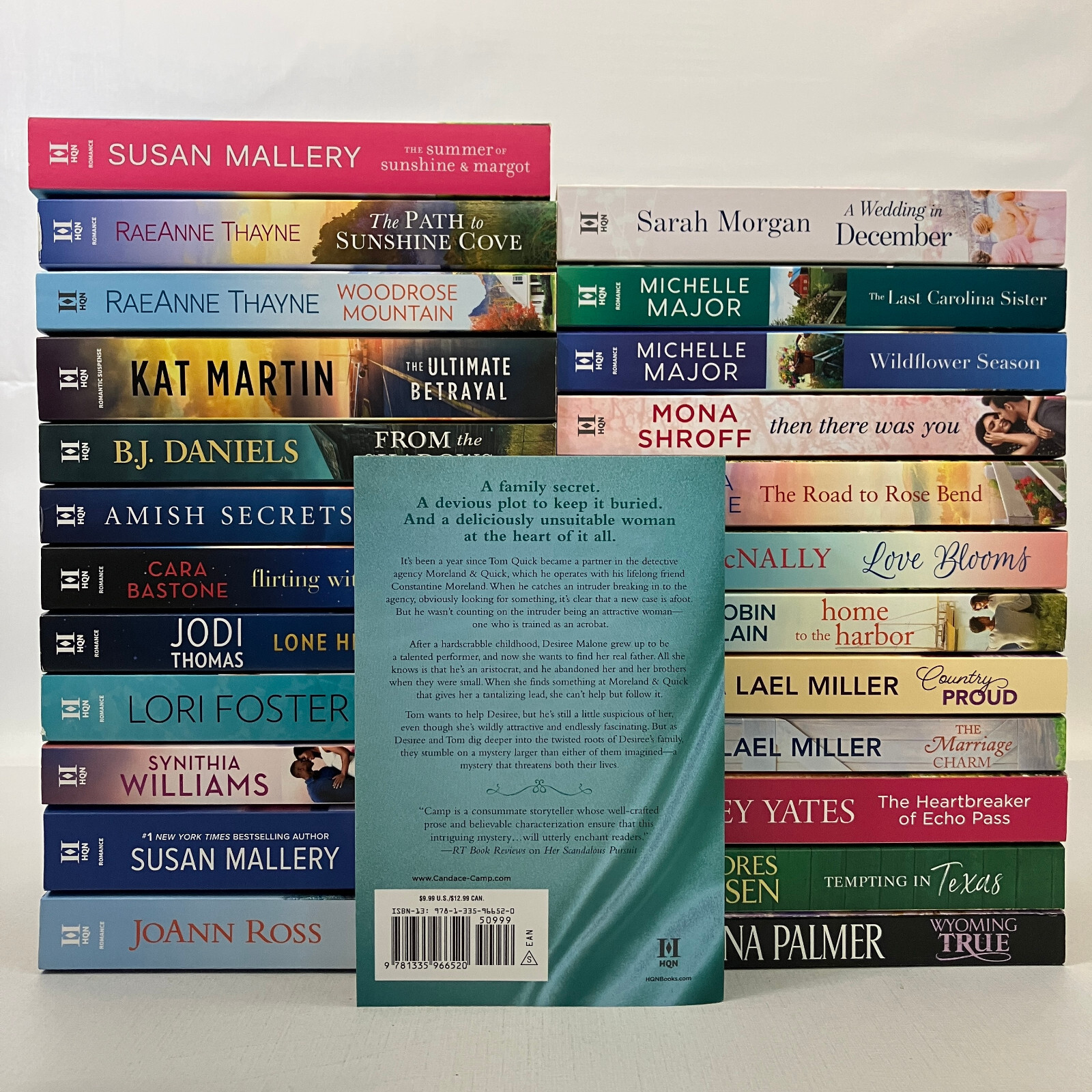 25 Book Lot HQN Romance Mass Market Paperback Max Novels Mallery Palmer Miller