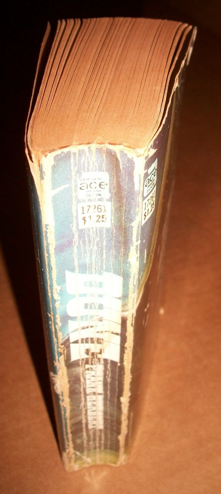Dune Ace #17261 paperback 1965 $1.25 cvr thus 2nd print Frank Herbert lo-grde AC