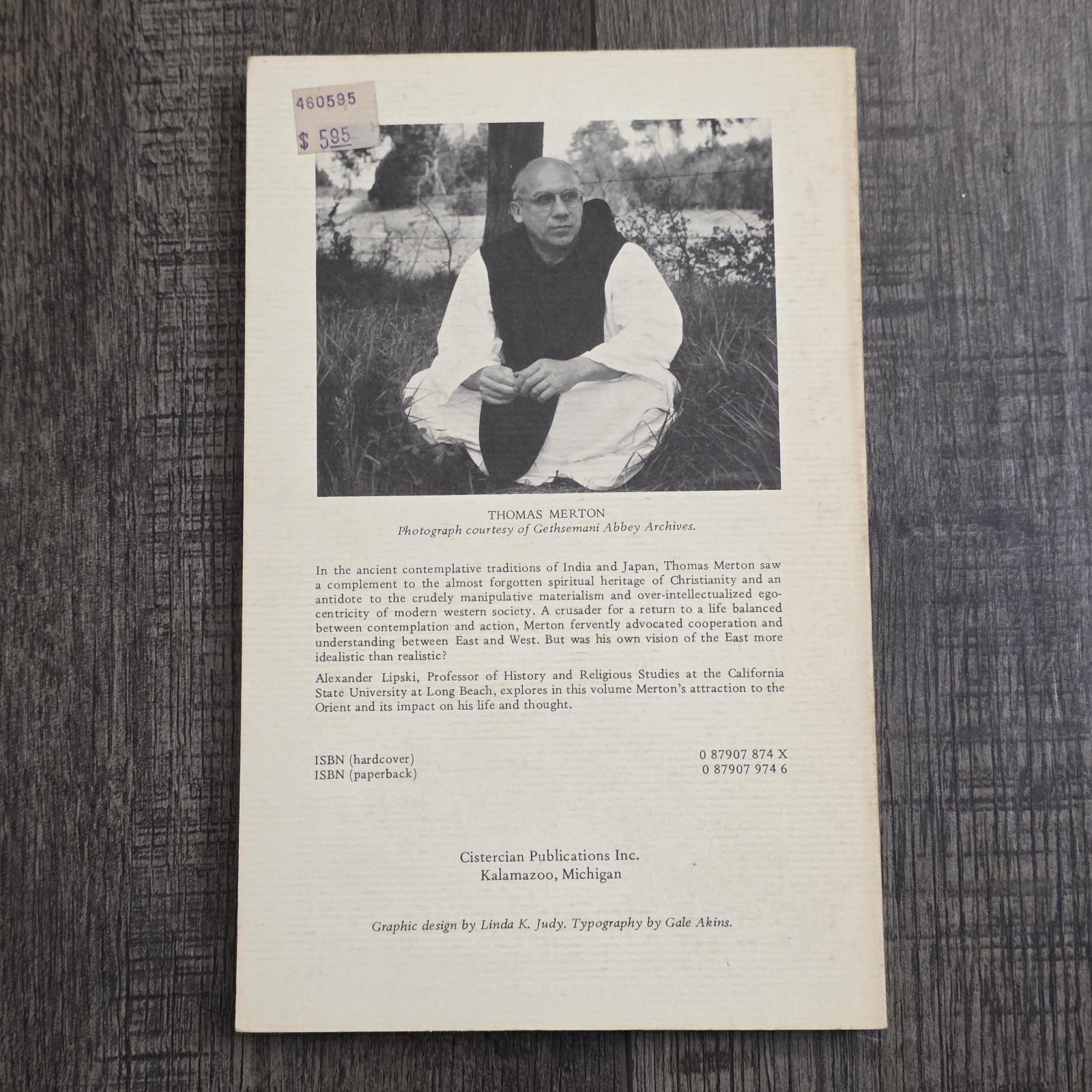Thomas Merton and Asia: His Quest for Utopia by Alexander Lipski VG+ Cistercian