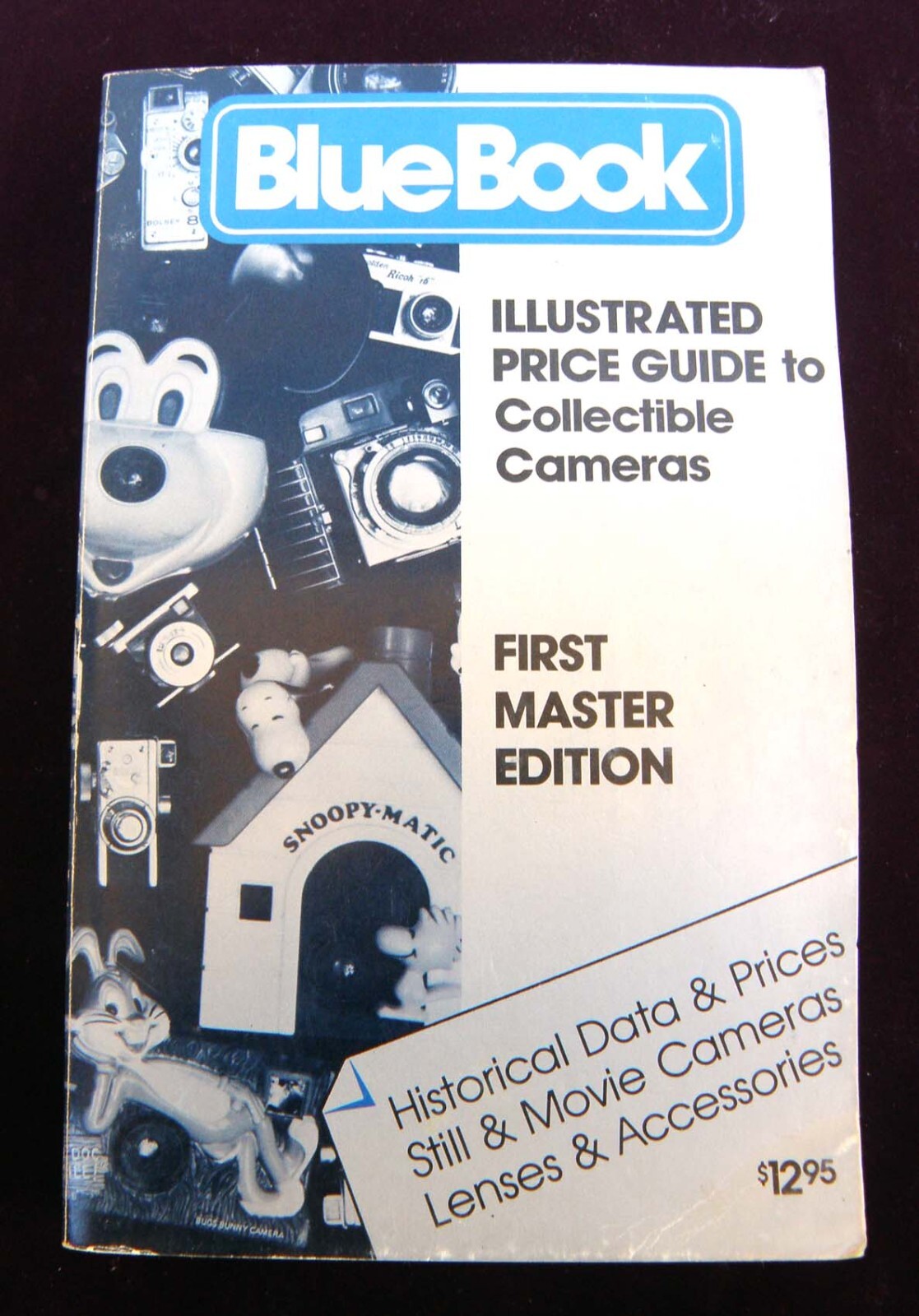 BlueBook Illustrated Price Guide to Collectible Cameras by Myron S. Wolf