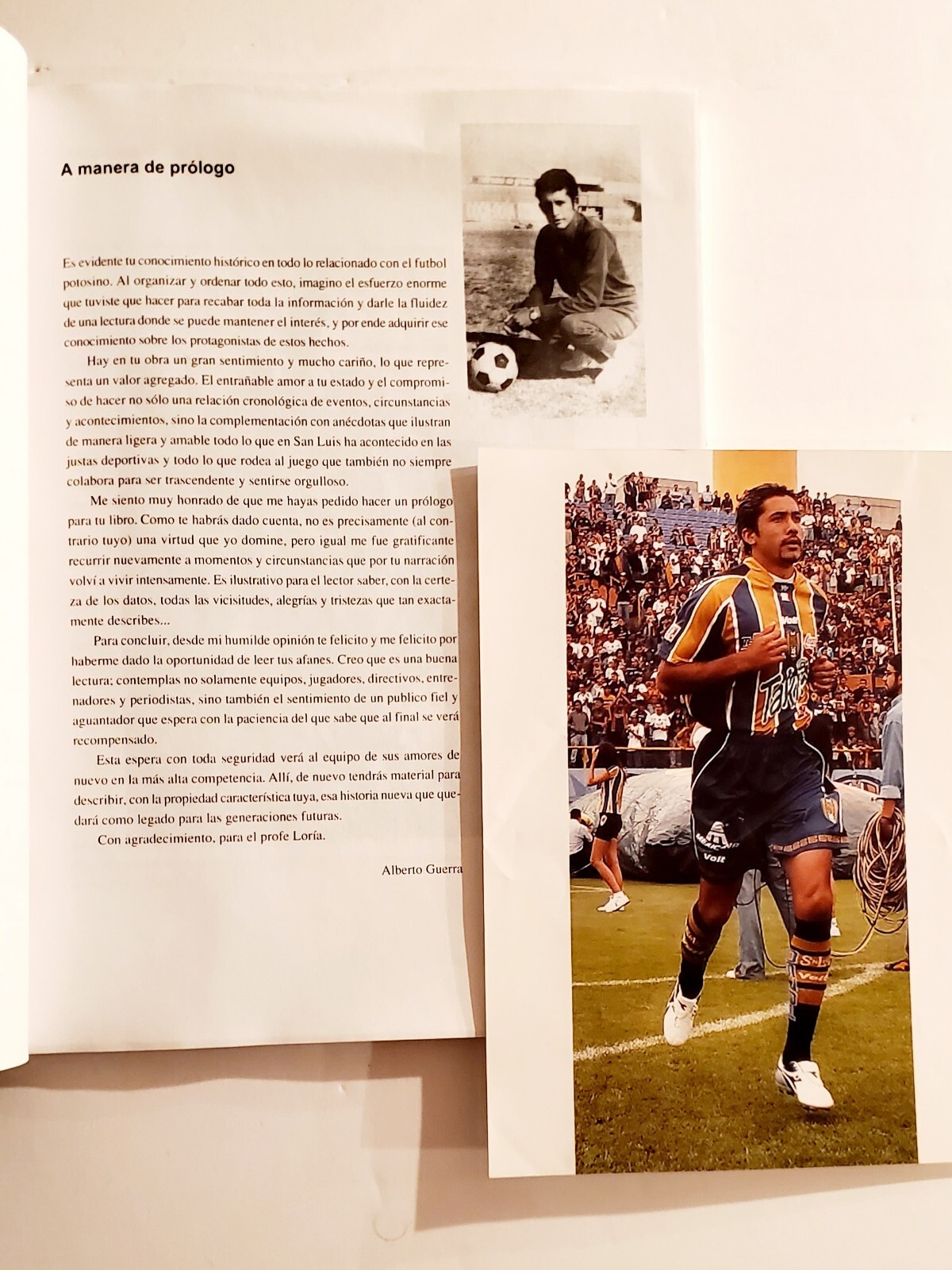 AZUL Y ORO EXITOS Y FRACASOS DEL FUTBOL POTOSINO 2005 VG Condition 111 pages