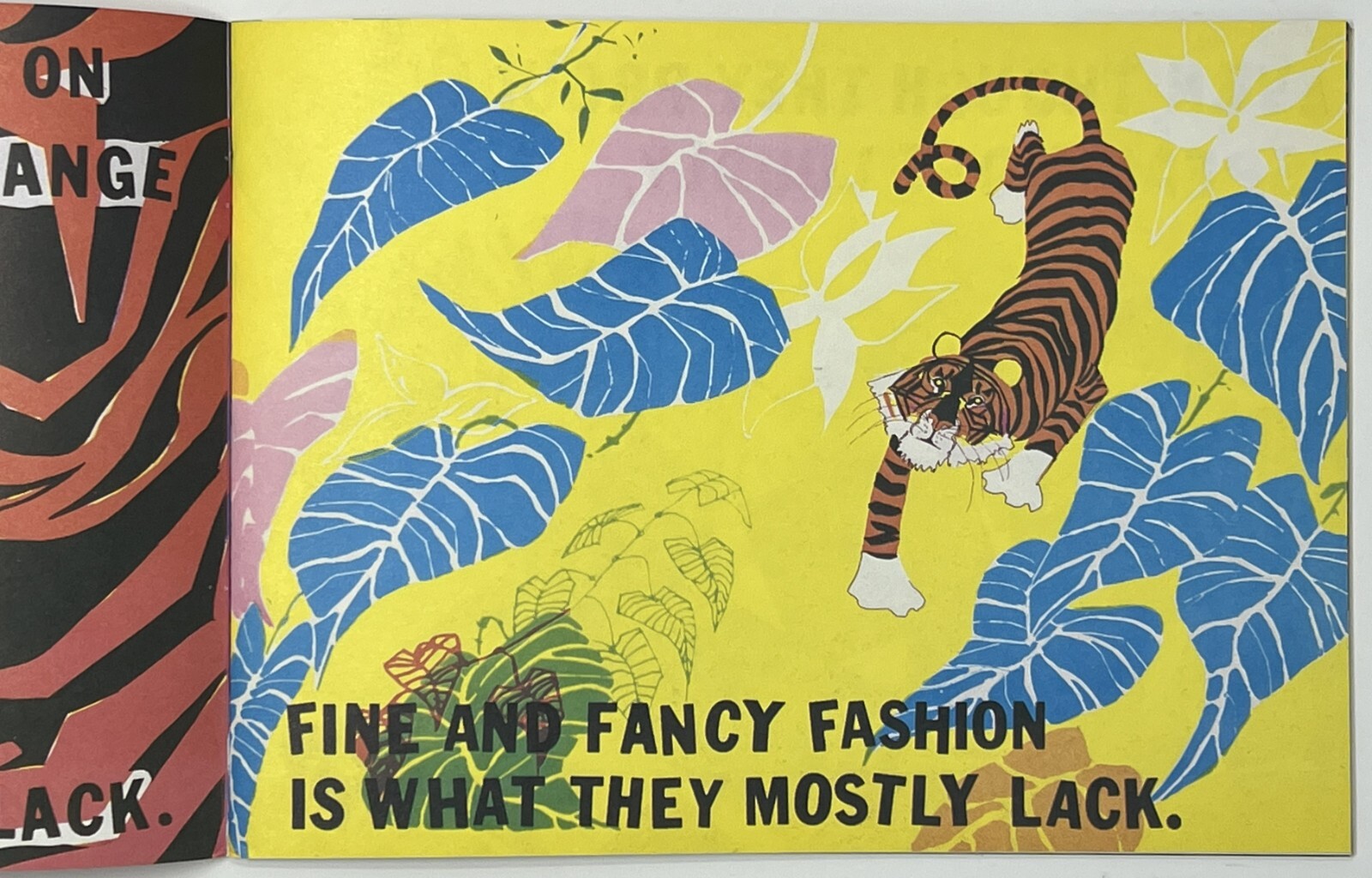 VTG POETRY: SIGNED The Tiger Who Wore White Gloves by Gwendolyn Brooks – 1974 PB