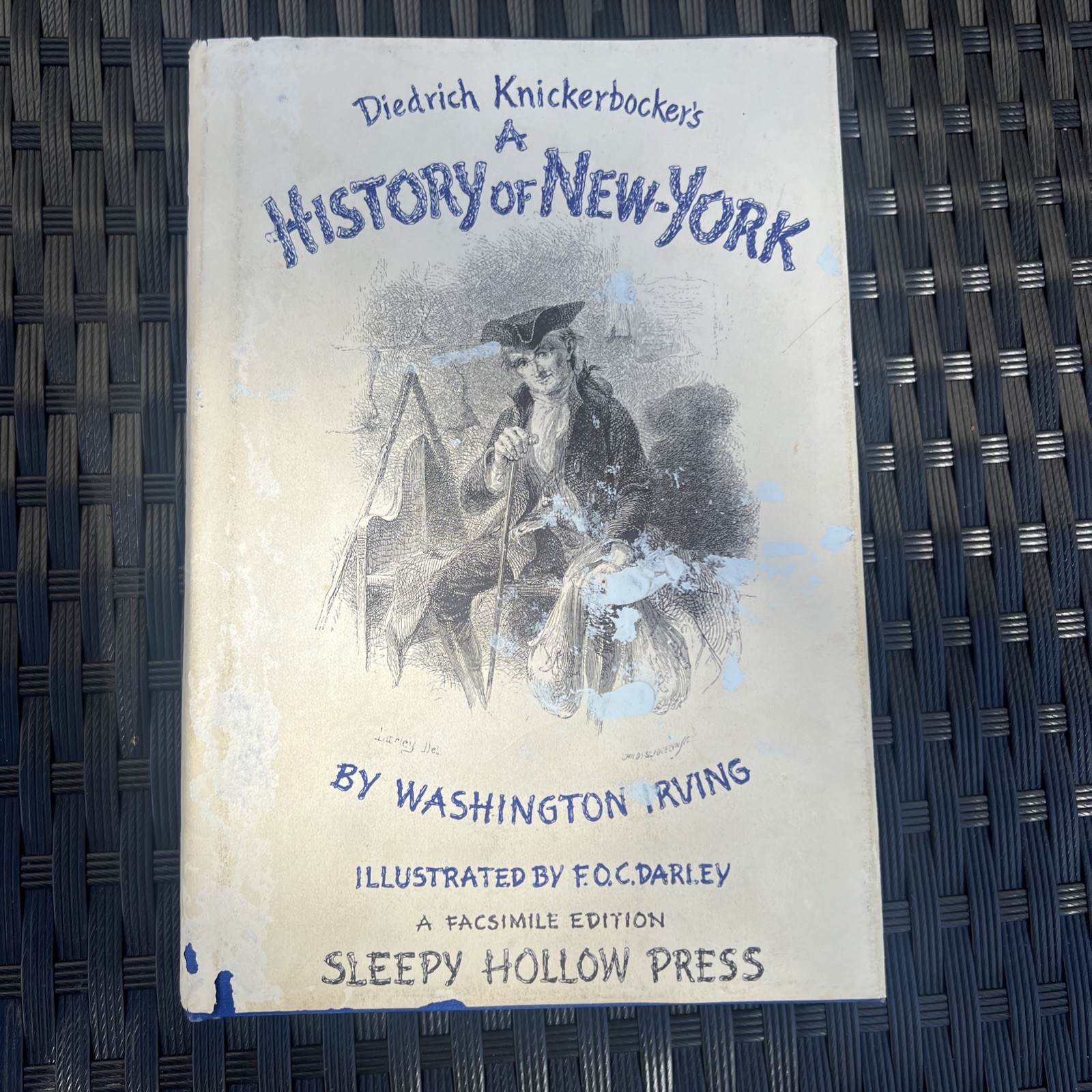 Rare KNICKERBOCKER’S HISTORY OF NEW YORK by Washington Irving 1981 Facsimile EX+