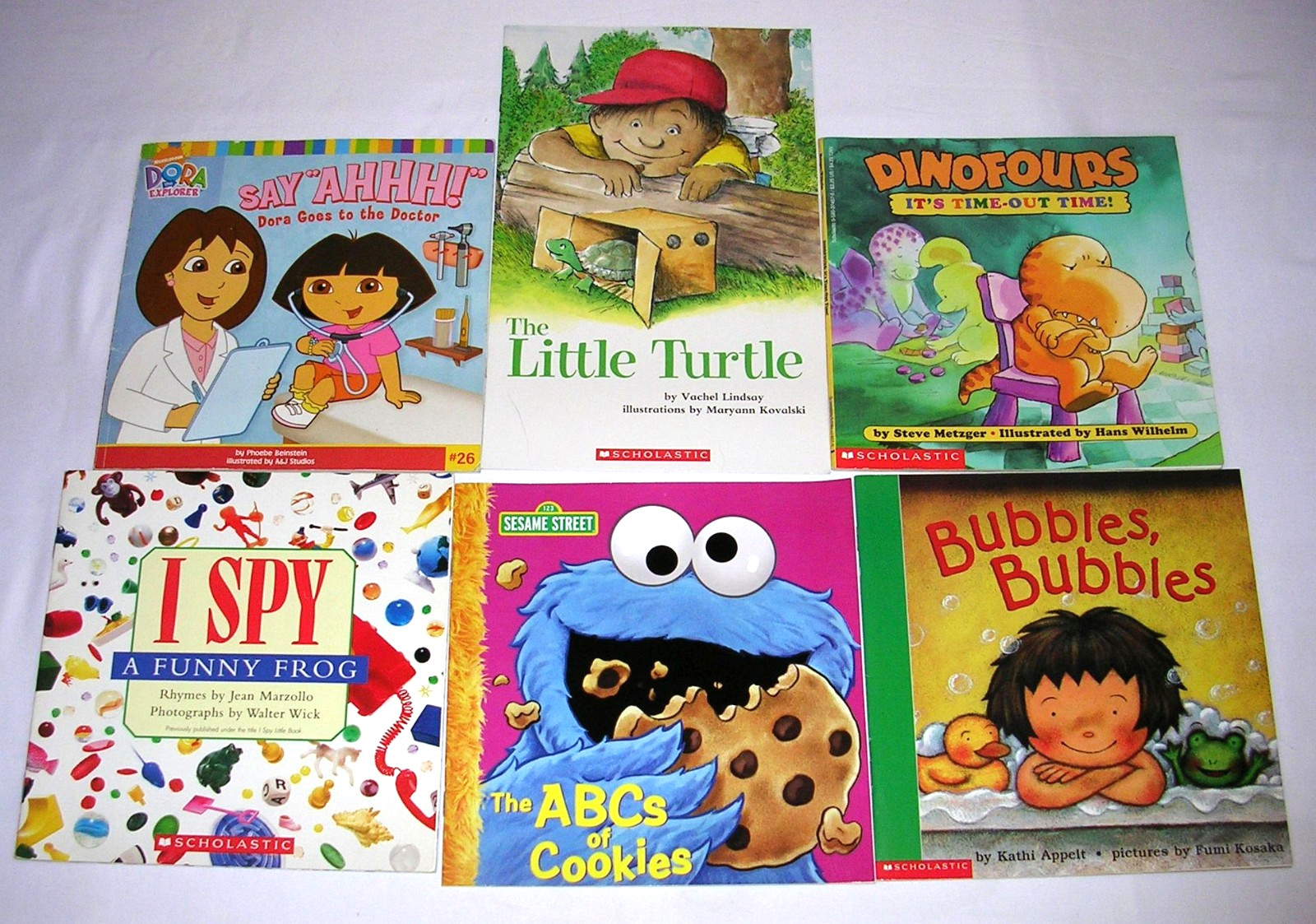 Lot of 60 Children’s Picture Books: Toddler, Preschool, Beginner Level Reading