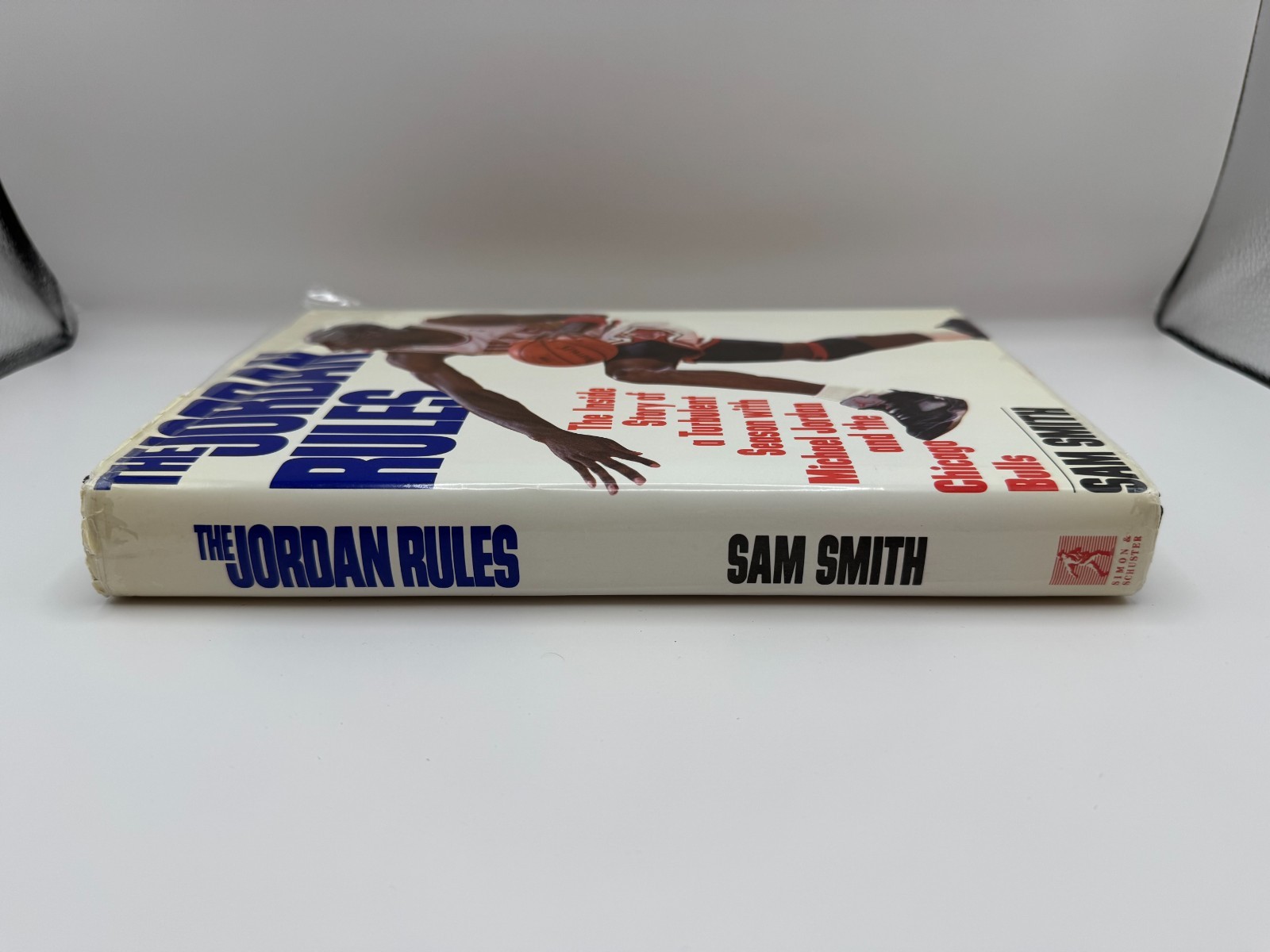 The Jordan Rules by Sam Smith 1992 Hardcover Michael Jordan Chicago Bulls