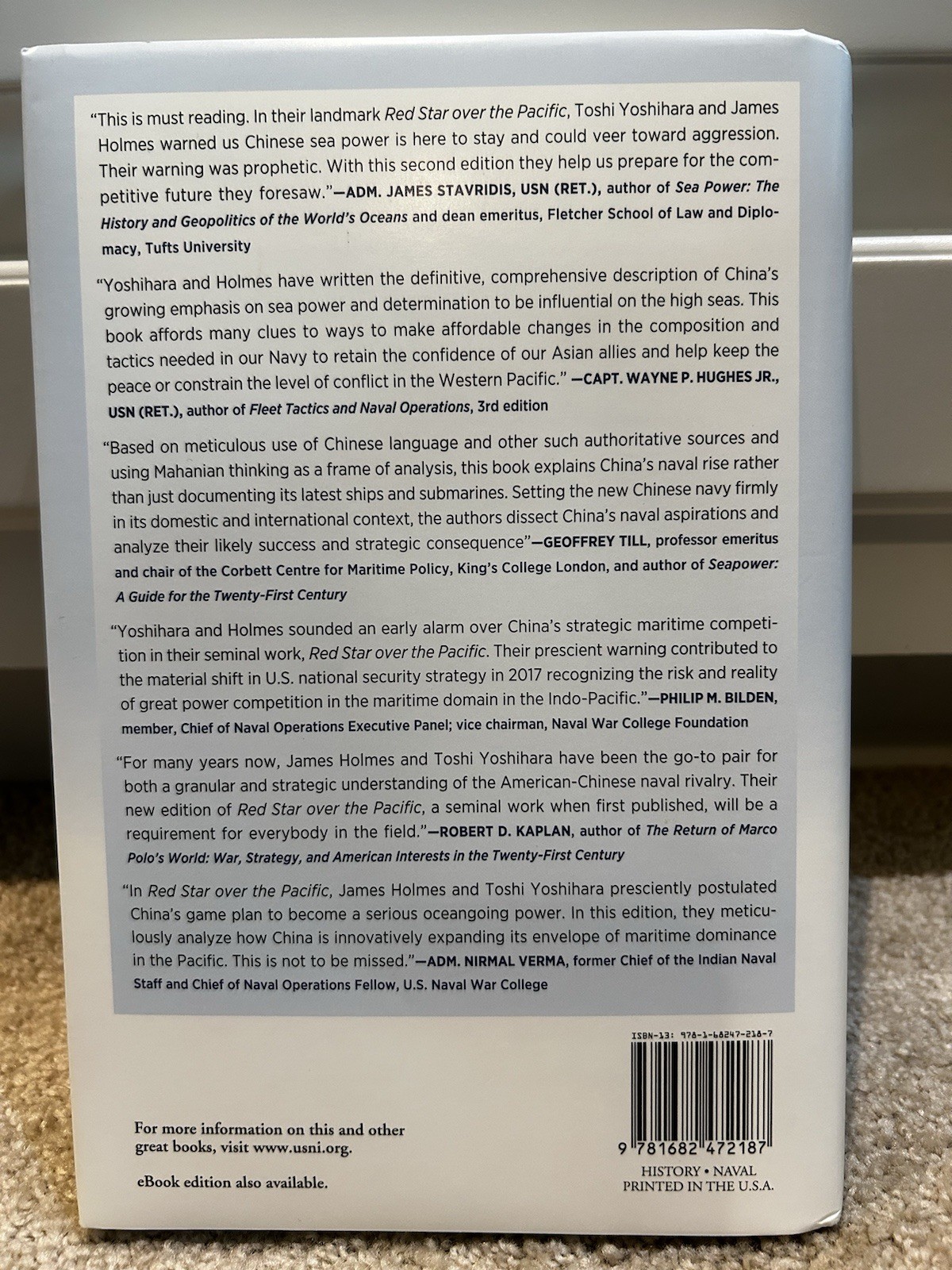 Red Star over the Pacific Yoshihara Holmes 2nd Ed China’s U.S. Maritime Strategy