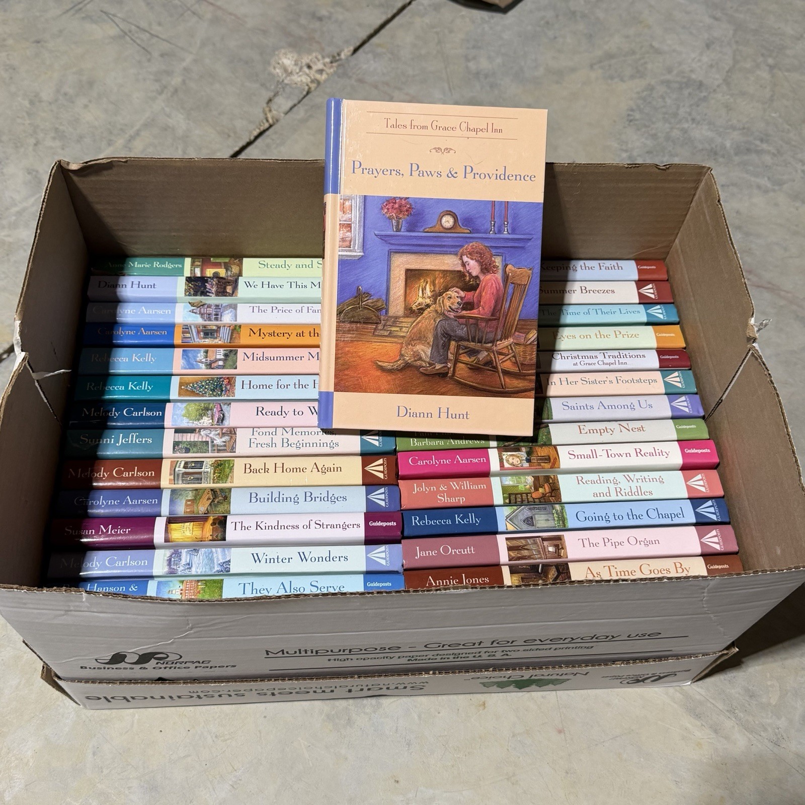 Tales From Grace Chapel Inn Hardcover Book Lot of 29 Guideposts All Different
