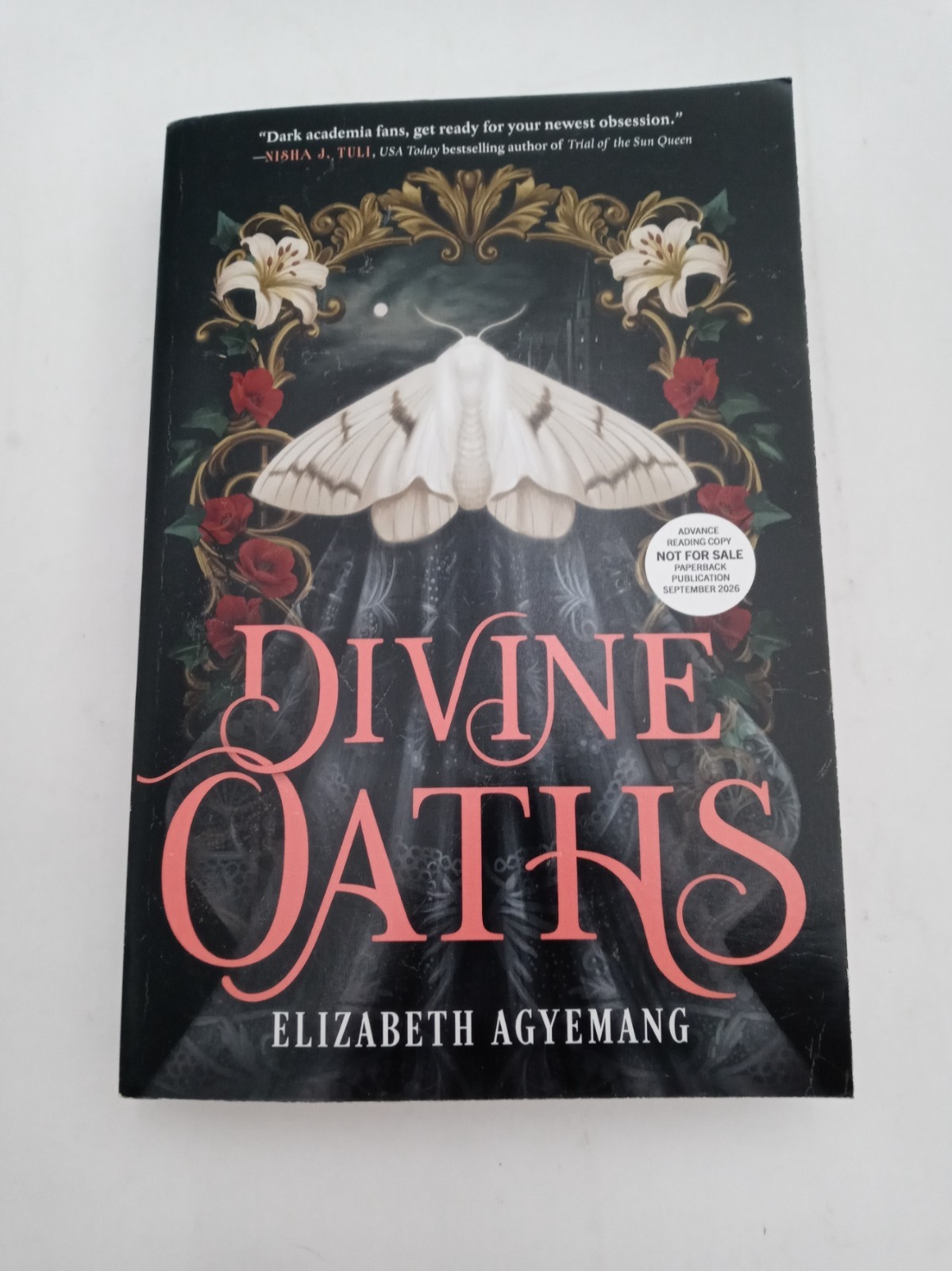 Divine Oaths by Elizabeth Agyemang ARC PB 1st Ed 9/2026 Unused