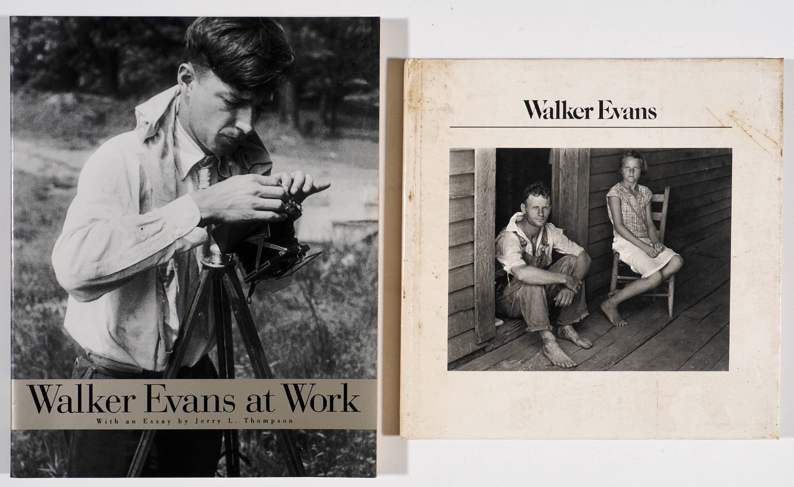 Walker Evans Photographer – 2 Books – Walker Evans At Work