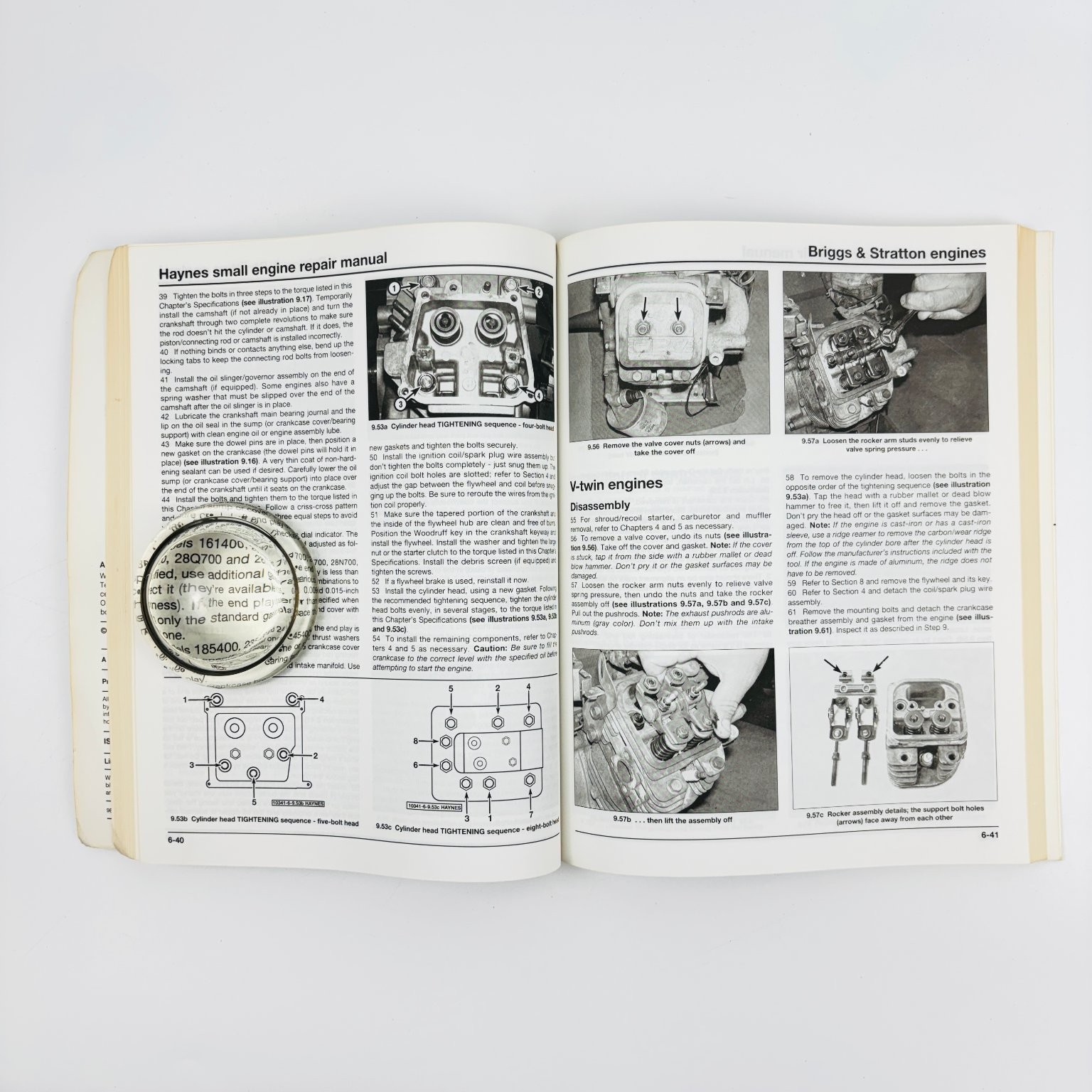 Haynes Small Engine Repair Manual 5.5 – 20 HP Four – Stroke 1998 Alan Ahlstrand