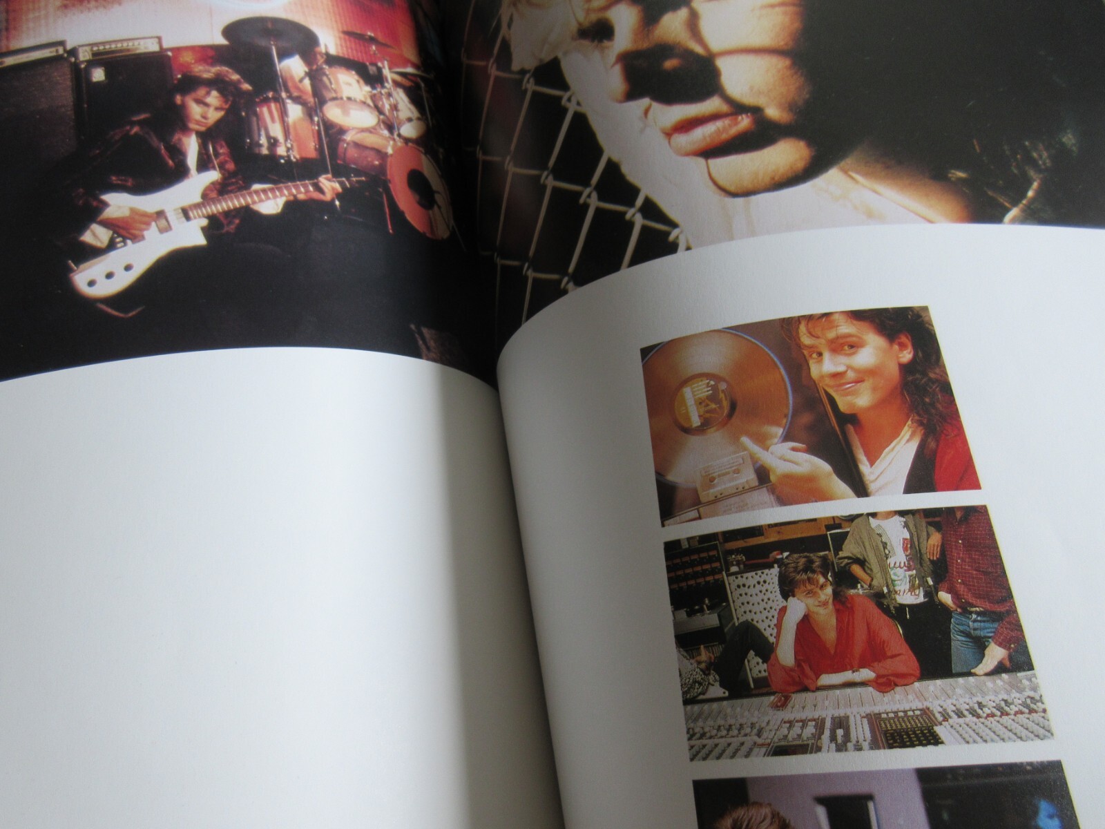 John Taylor Viva Rock Official Photo Gallery Japan Book Bind Poster Duran Duran