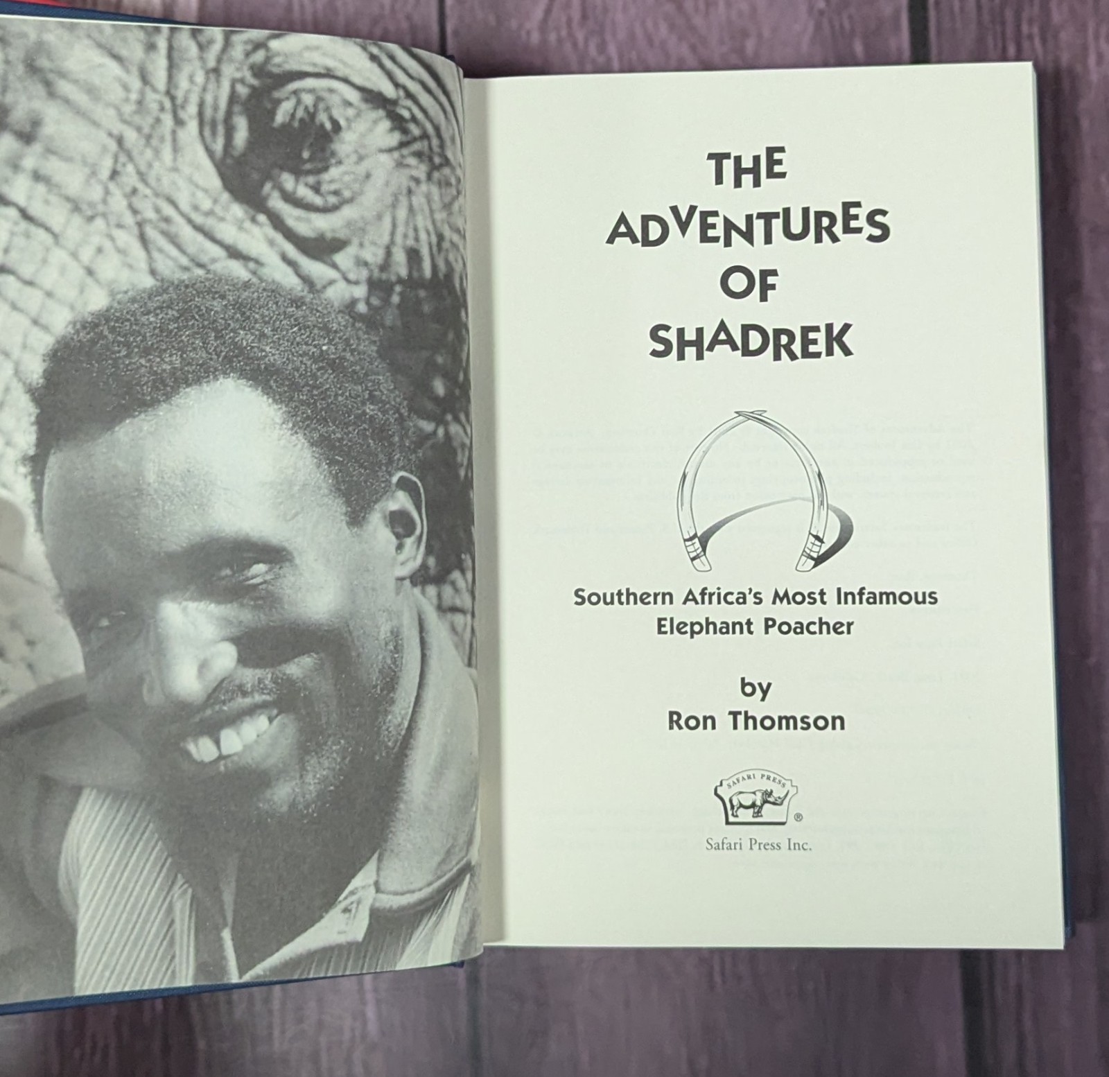 Adventures of Shadrek Infamous Elephant Poacher – Signed Ltd #267/1000 Slipcase
