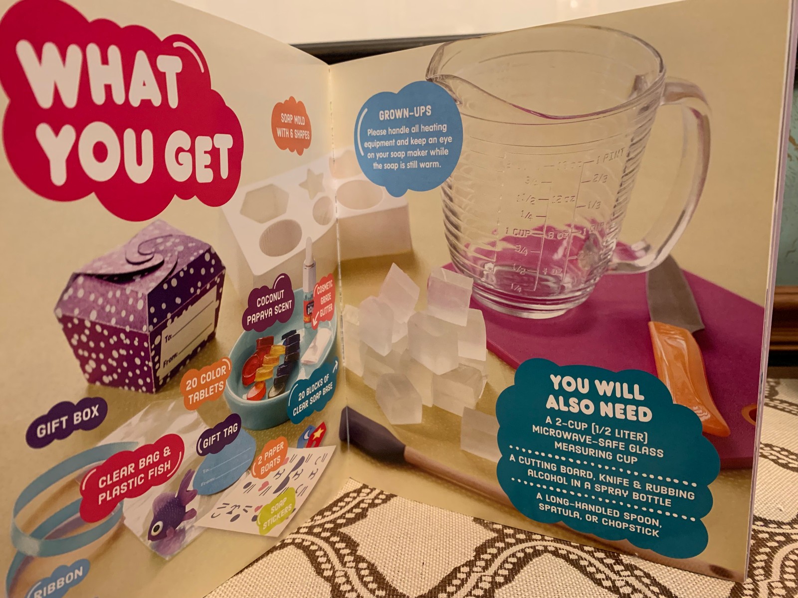 Make Your Own Soap by Editors of Klutz (2017, Hardcover)