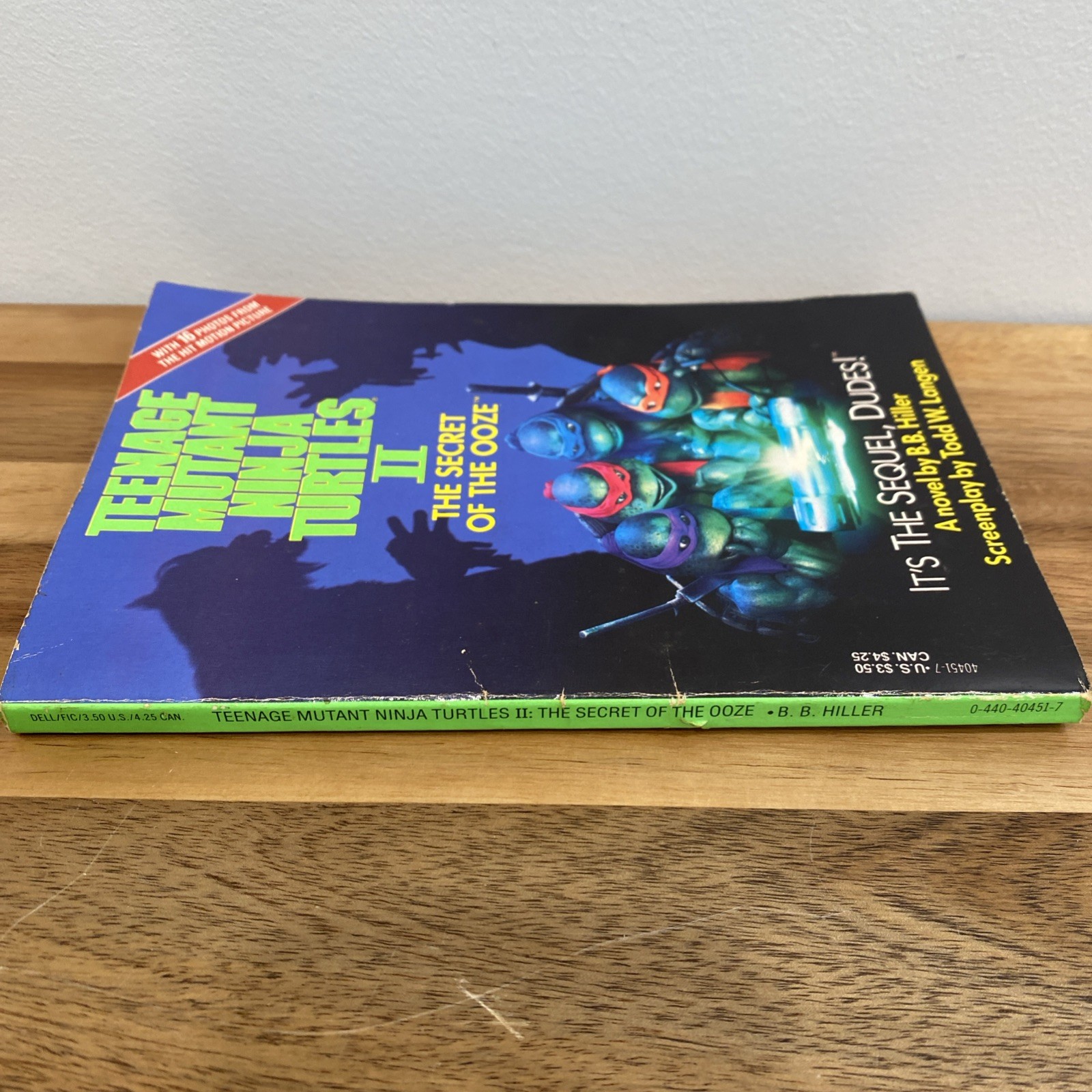 Teenage Mutant Ninja Turtles II The Secret of the Ooze Paperback – BB Hiller