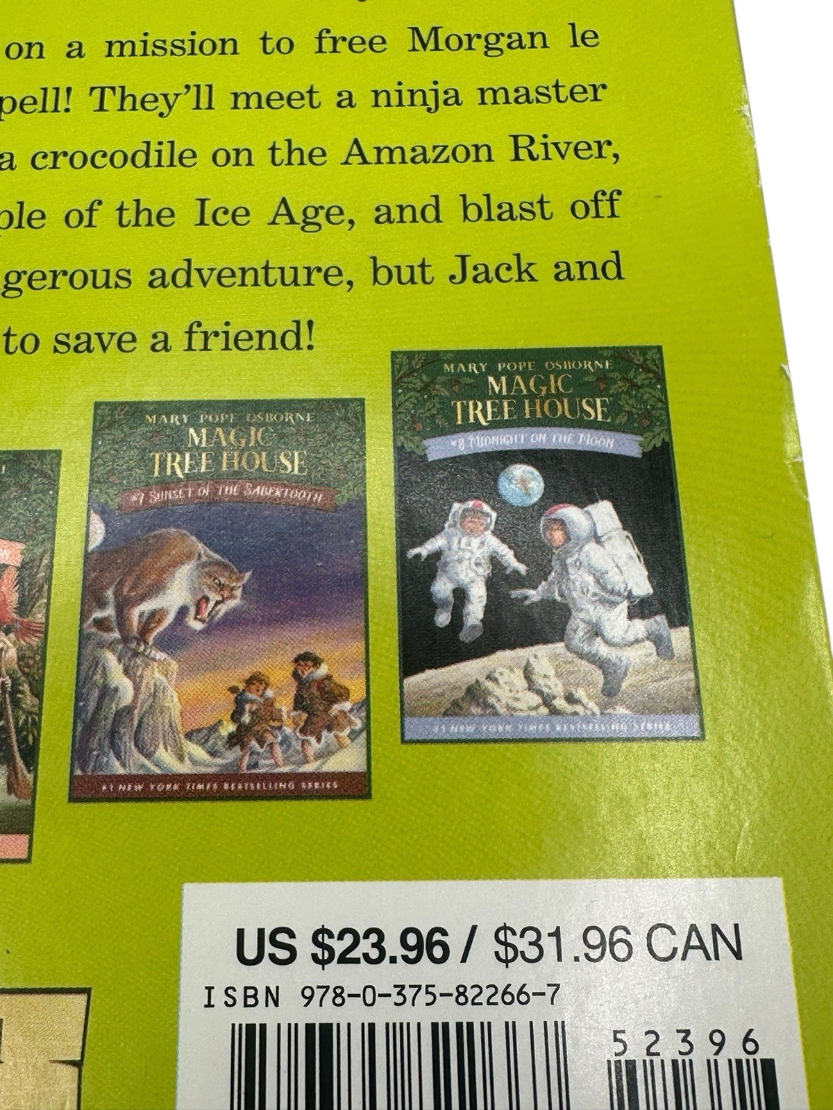 Magic Tree House Books 5-8 Boxed Set by Mary Pope Osborne: Used