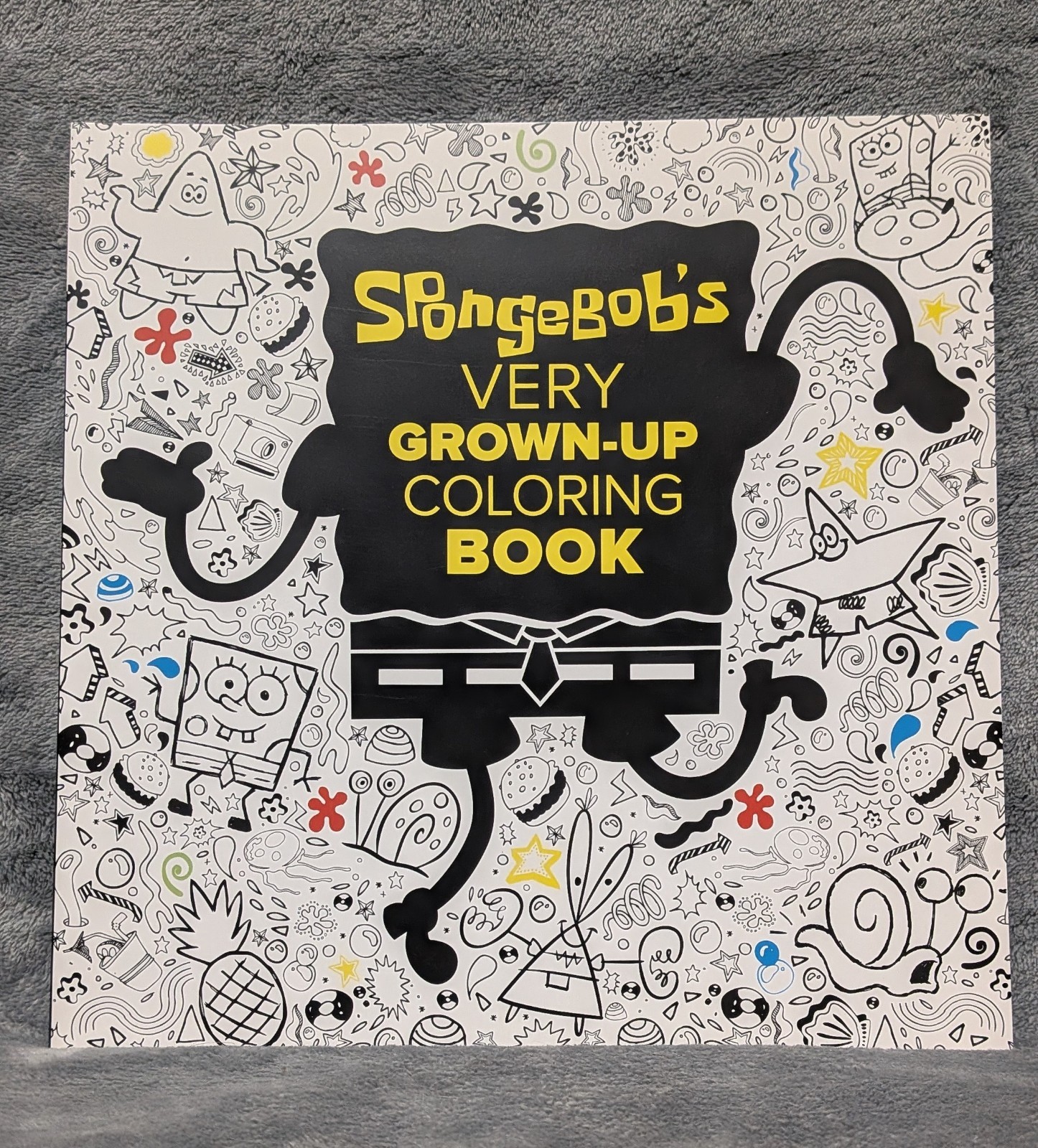 Spongebob’s Very Grown-Up Coloring Book Brand New Never Used Rare 2025