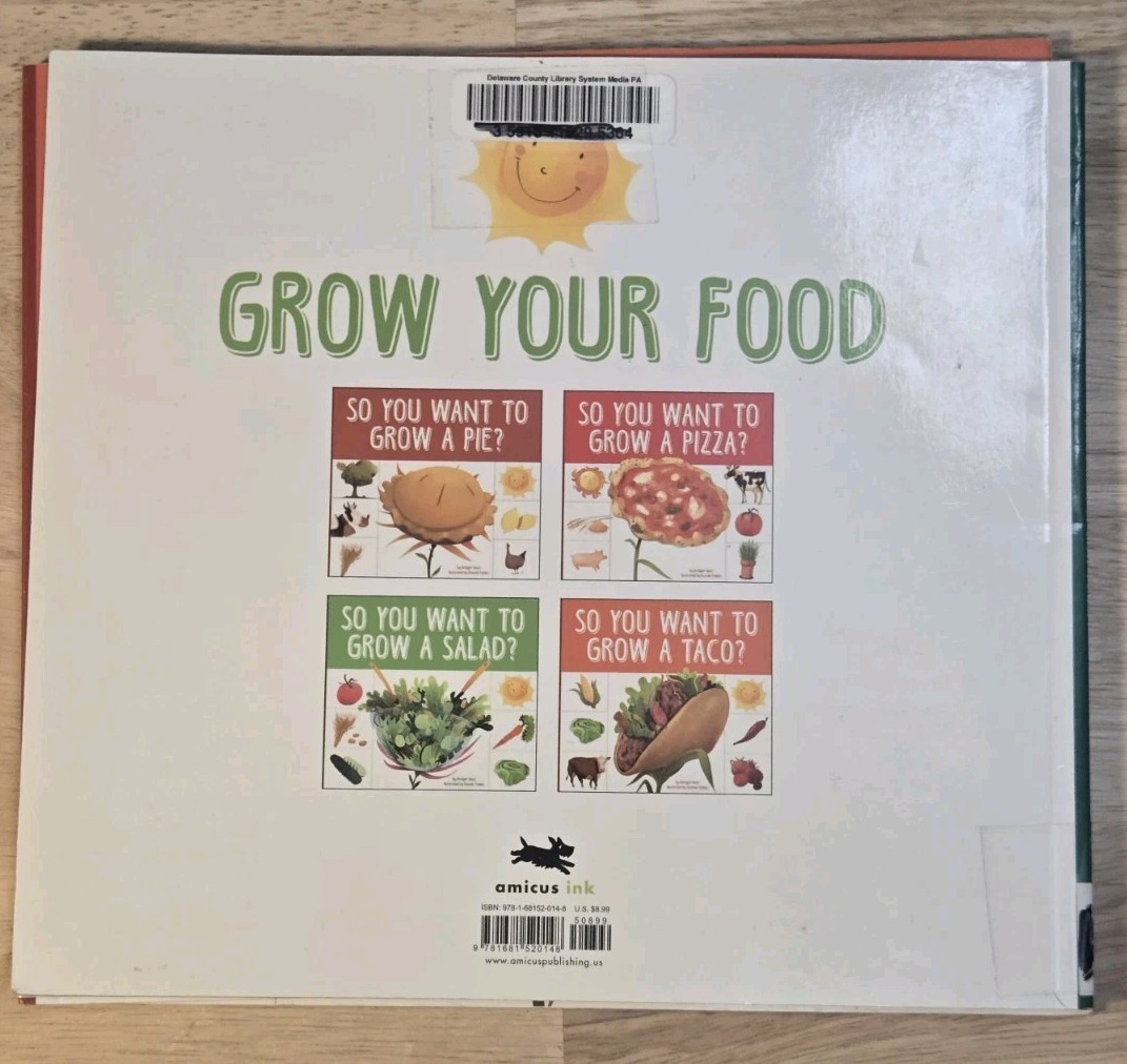 Kids “Grow Your Food” Book Lot – Taco & Salad by Bridget Heos – STEM…