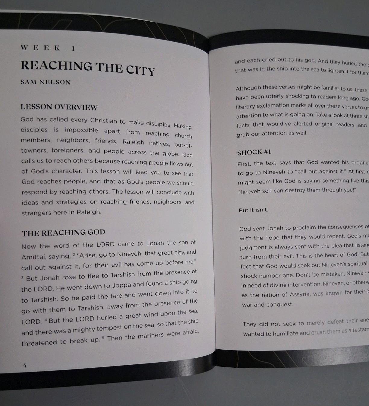 reach: expanding jesus’ kingdom by reaching others 36 page chapbook good cond.