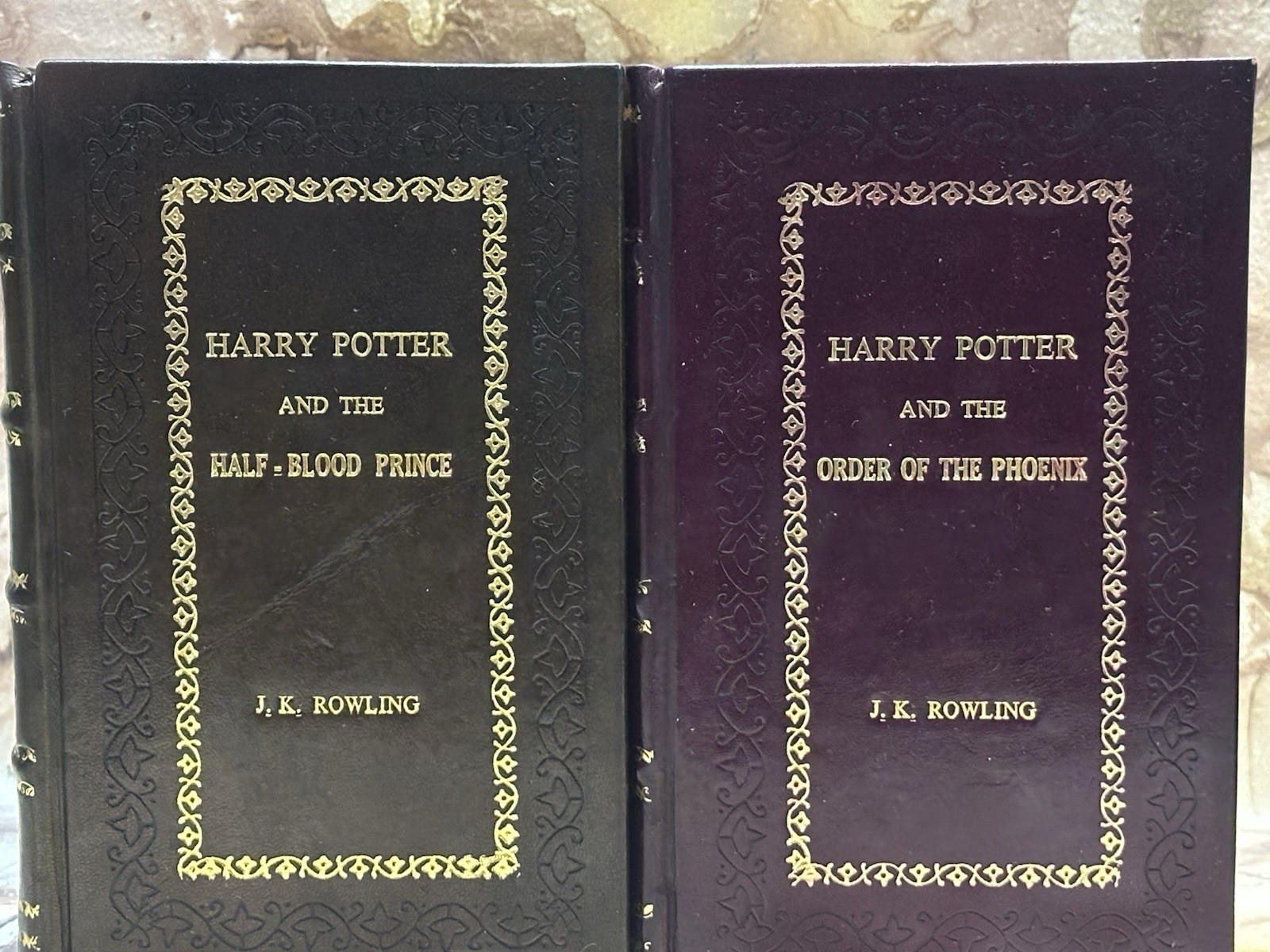 Harry Potter book set 1-7 Leather Bound Collector Edition