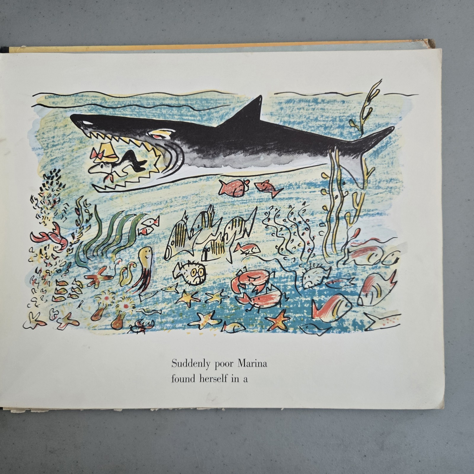 Marina by Ludwig Bemelmans – First Edition Hardcover 1962 Vtg Childrens Book