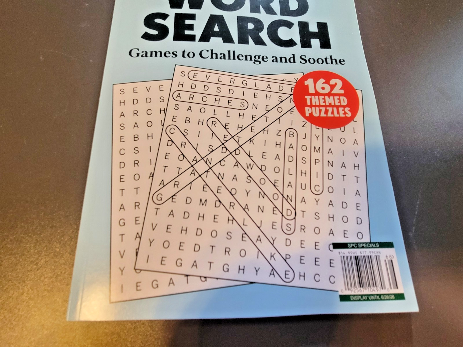 Word Search-Games To Challenge & Soothe – LA Times Special Edition – 162 Puzzles