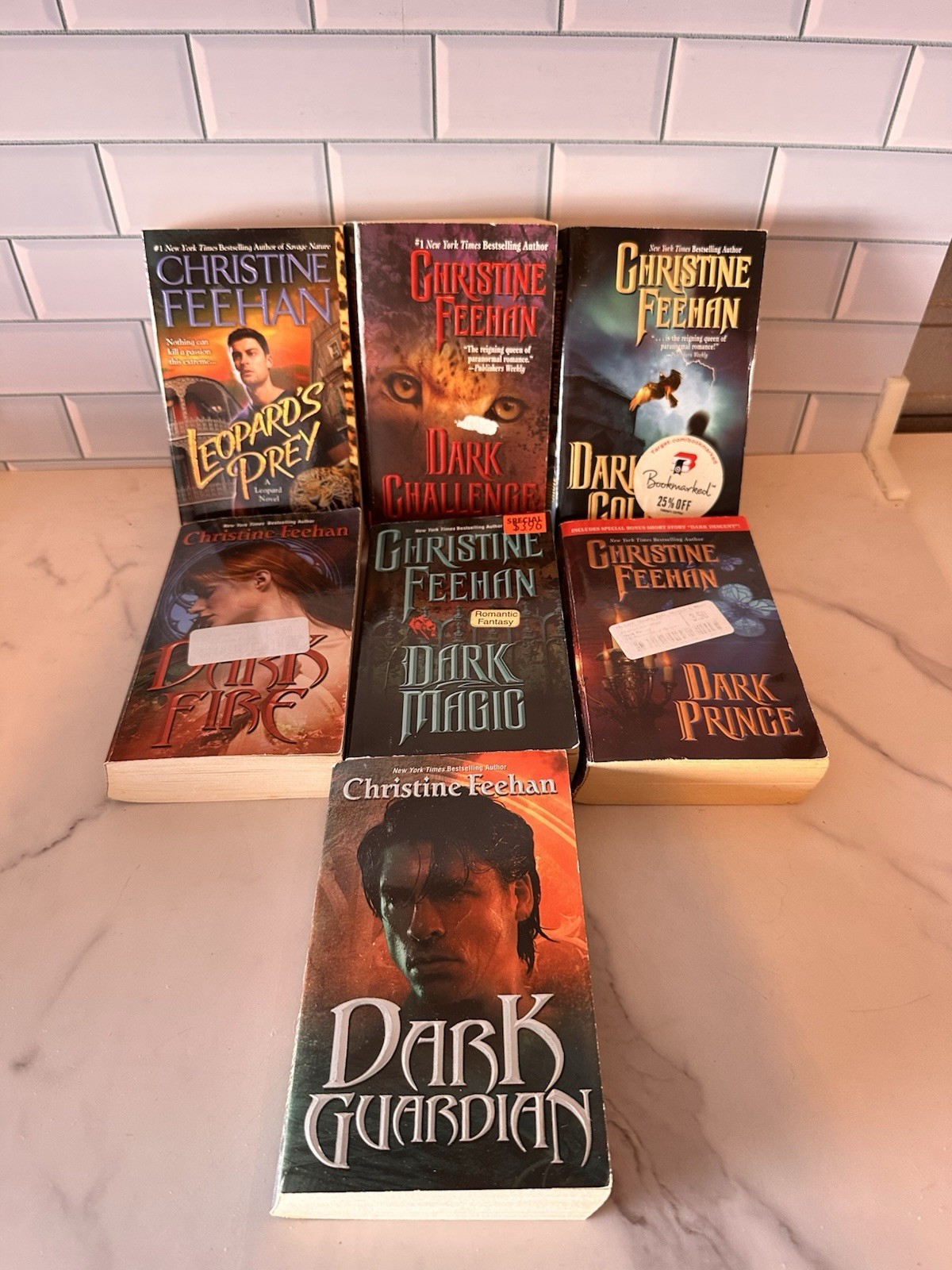 Christine Feehan Lot of 7 Paperback Books (146)