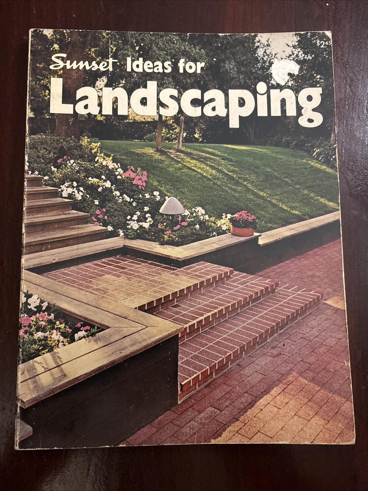 Sunset Magazine Ideas For Landscaping Gardening Guide 1974 Vintage Lawncare