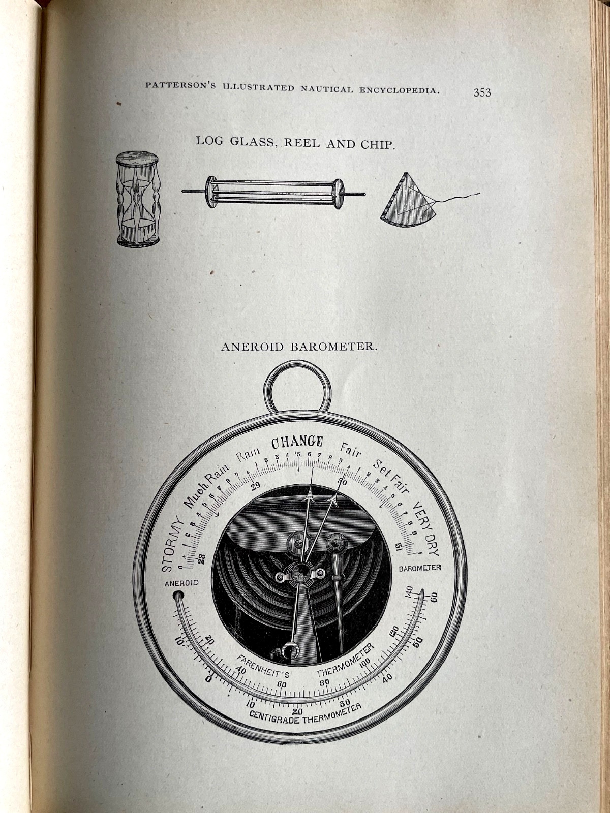Patterson’s Nautical Encyclopedia by Capt. Howard Patterson, 1901. weapons incl.