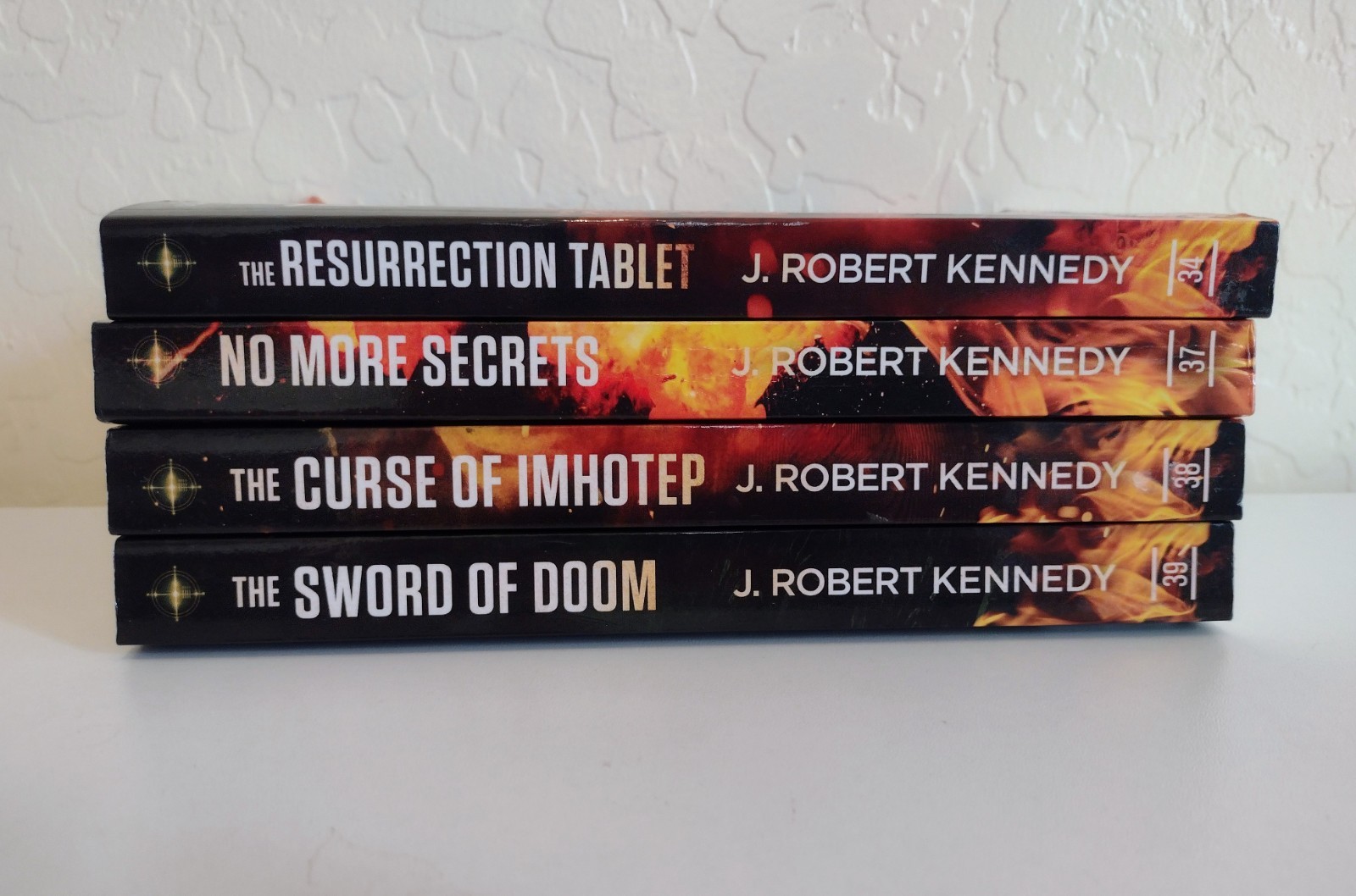 J. Robert Kennedy James Acton Thriller Series Lot of 4 Paperback Books