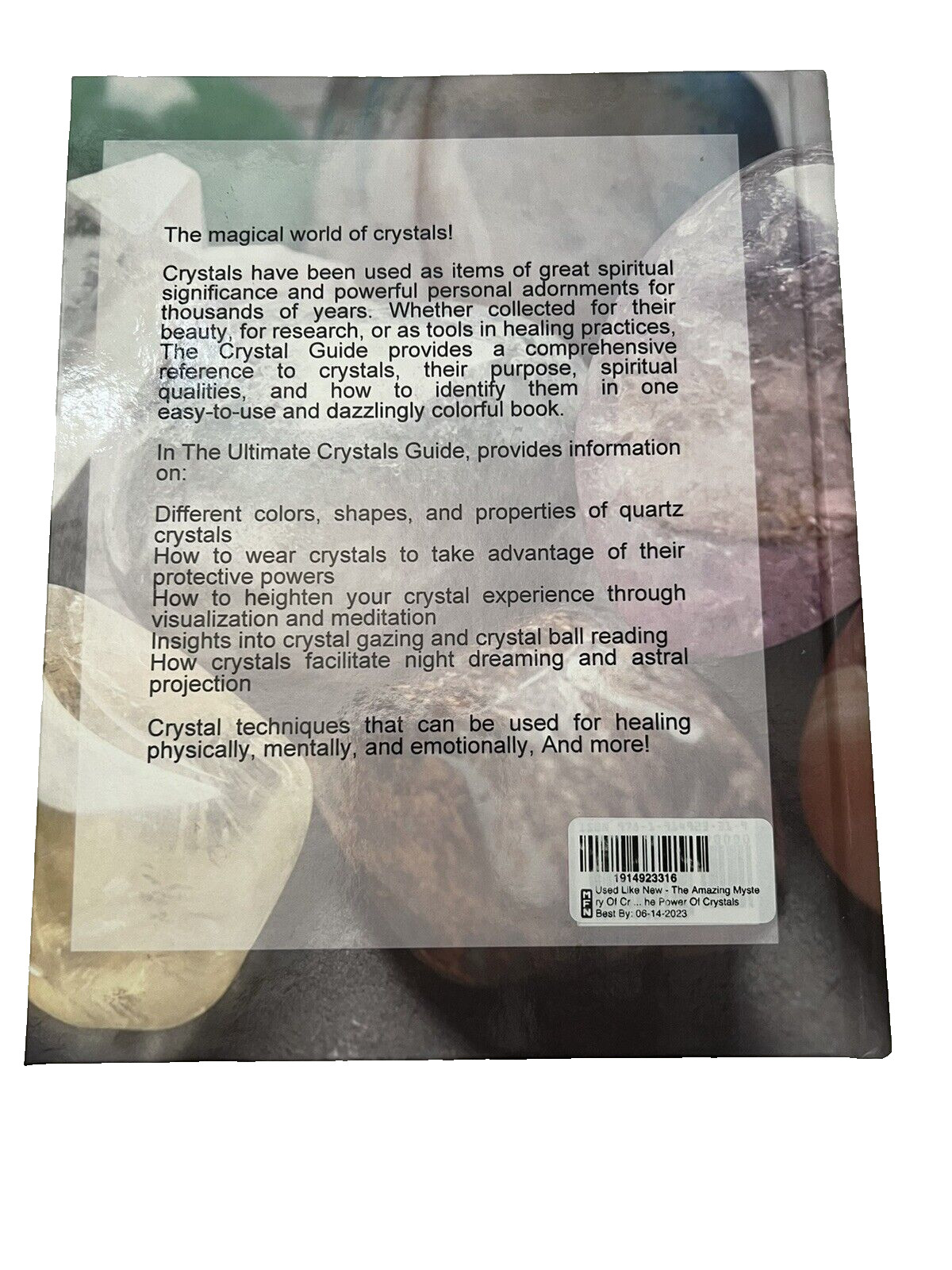 Crystals for Beginners: The Guide to Get Started with the Healing Power NEW