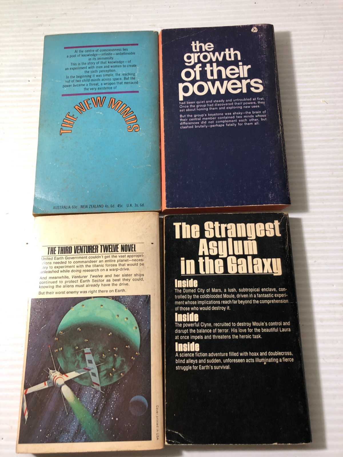 b Dan Morgan lot of 4 INSIDE The New Minds THE SEVERAL MINDS The Neutral Stars
