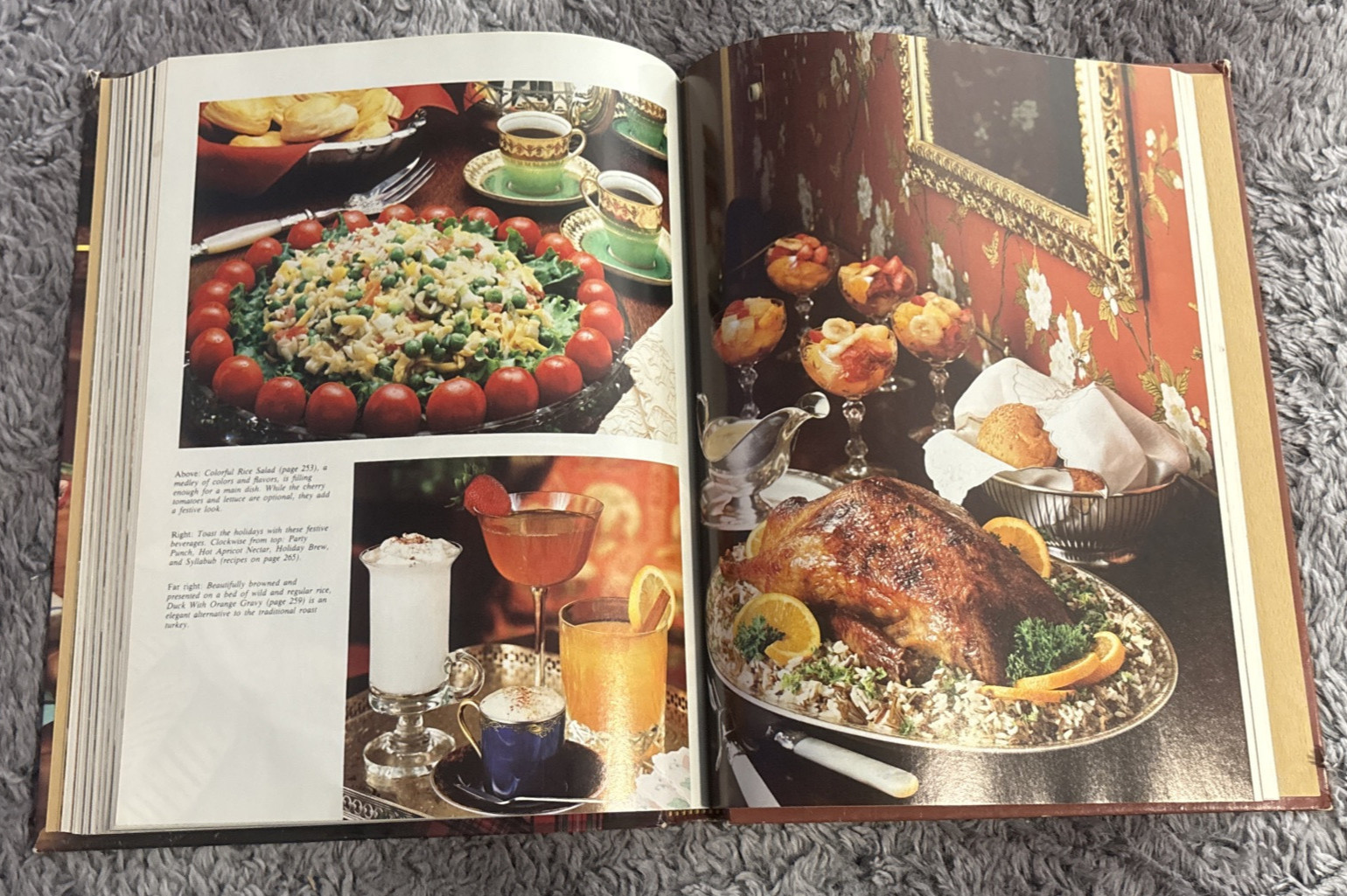 Southern Living 1981 Annual Recipes Hard Cover Book Vintage GC 340 Pages 8.5×11”